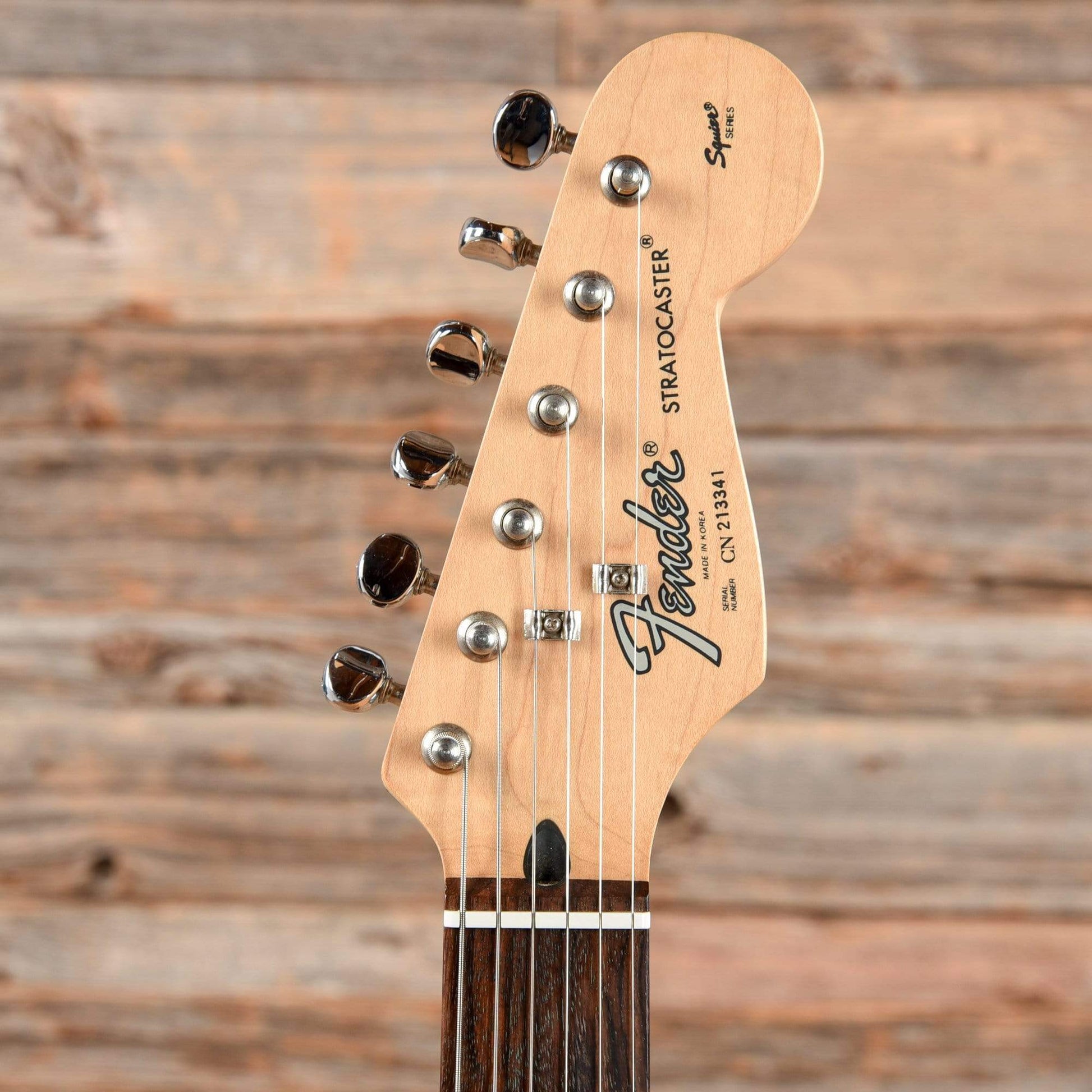 Fender "Squier Series" Standard Stratocaster Black 1992 Electric Guitars / Solid Body