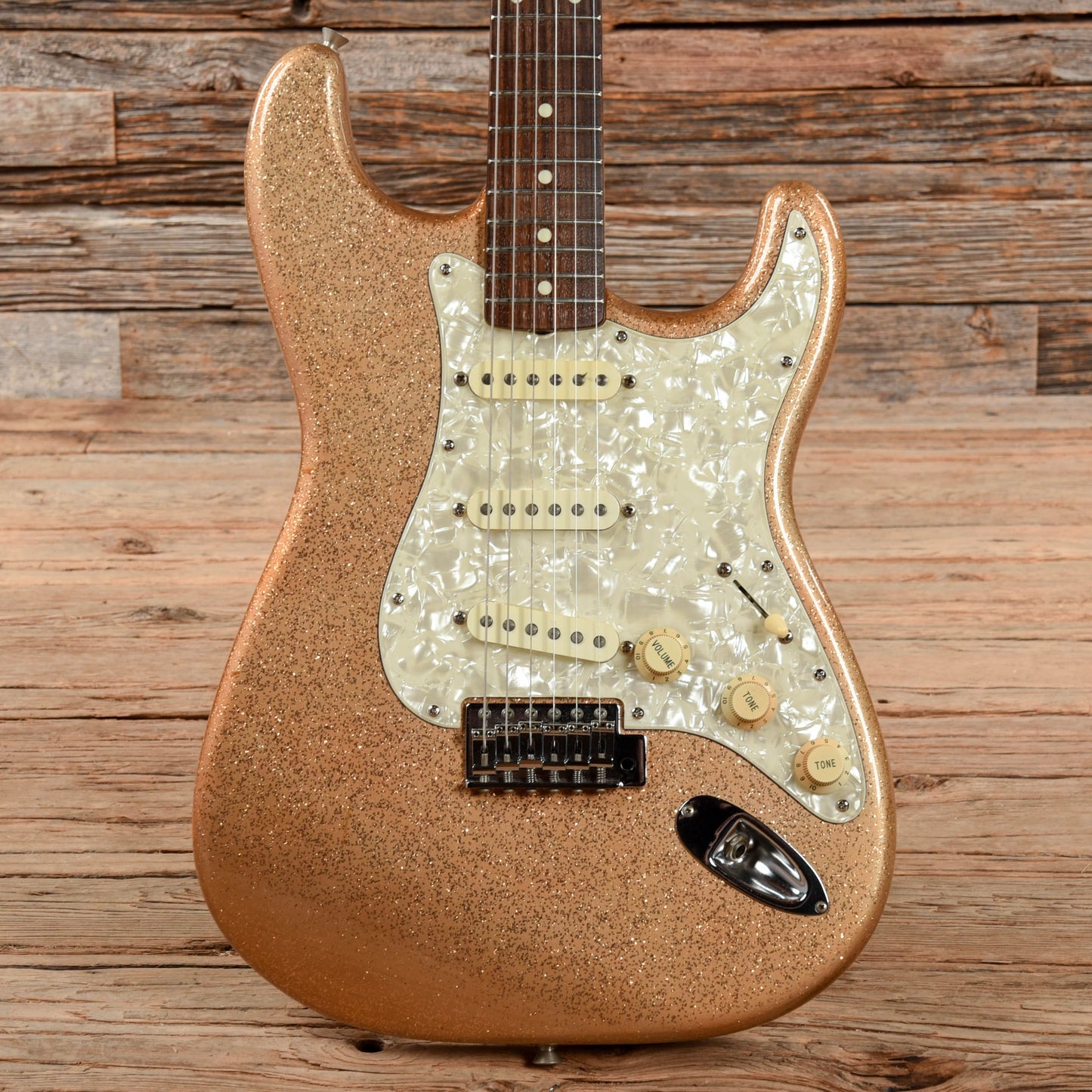 Fender ST65-SP Champagne Sparkle 1994 Electric Guitars / Solid Body
