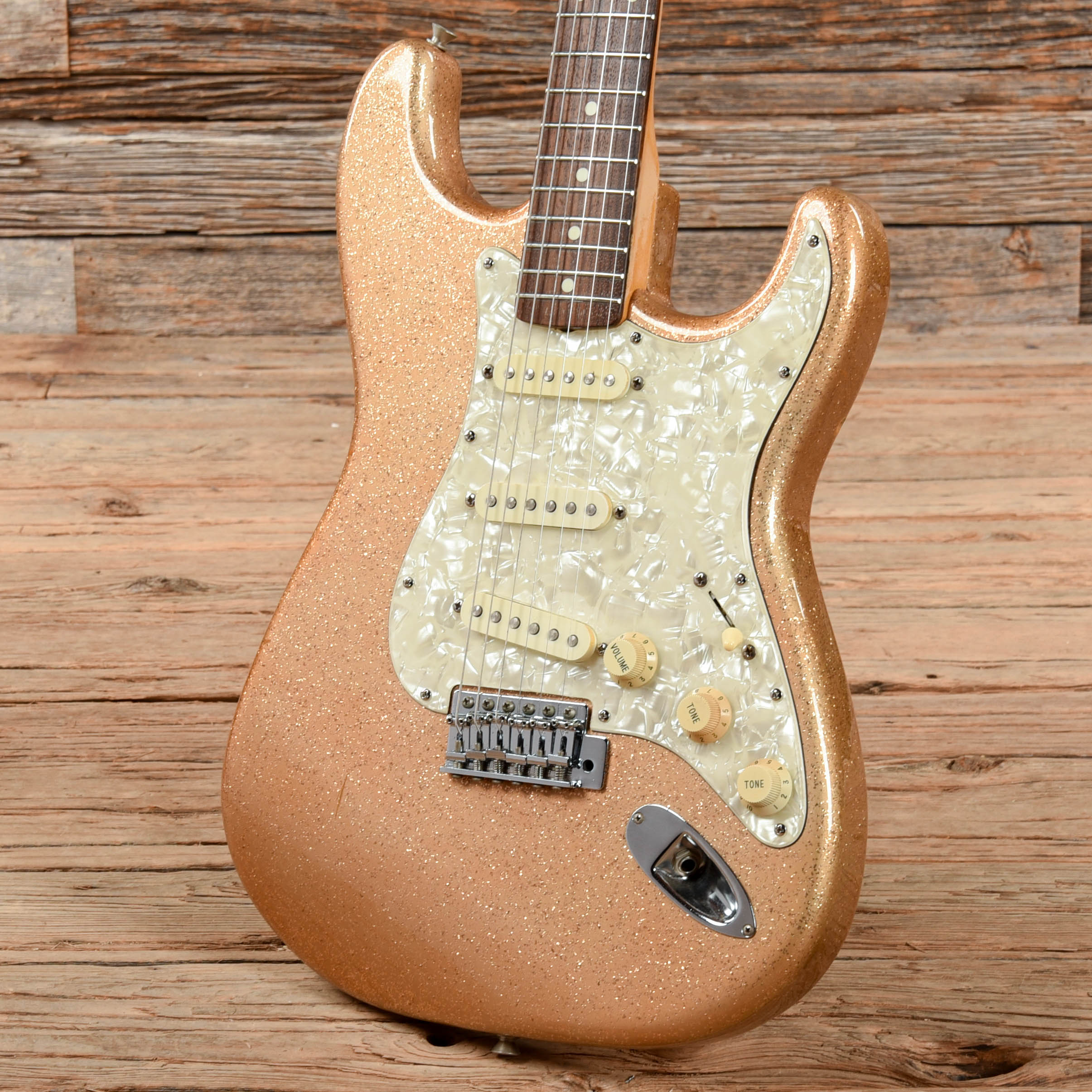 Fender ST65-SP Champagne Sparkle 1994 Electric Guitars / Solid Body