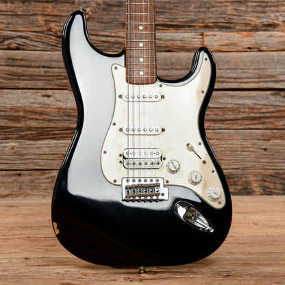 Fender Standard HSS Stratocaster Black 2002 Electric Guitars / Solid Body