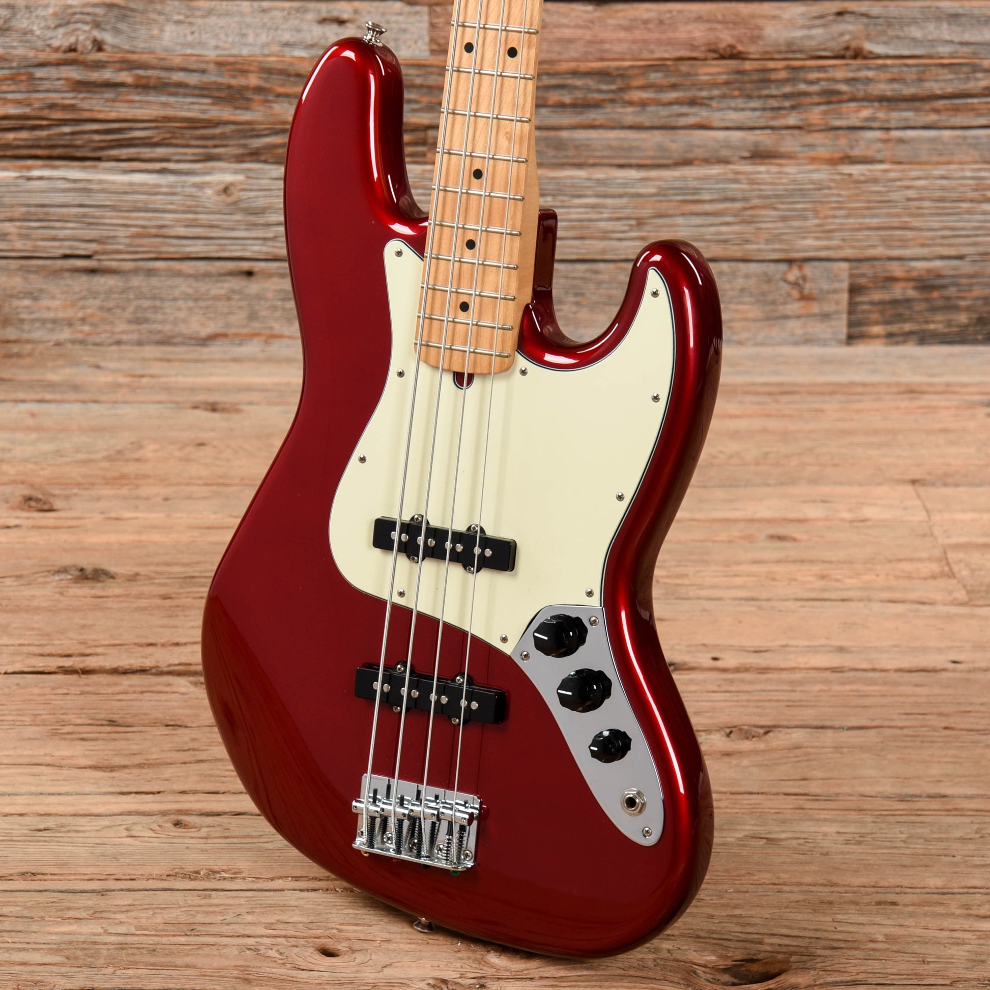 Fender Standard Jazz Bass Candy Apple Red 2013 Electric Guitars / Solid Body