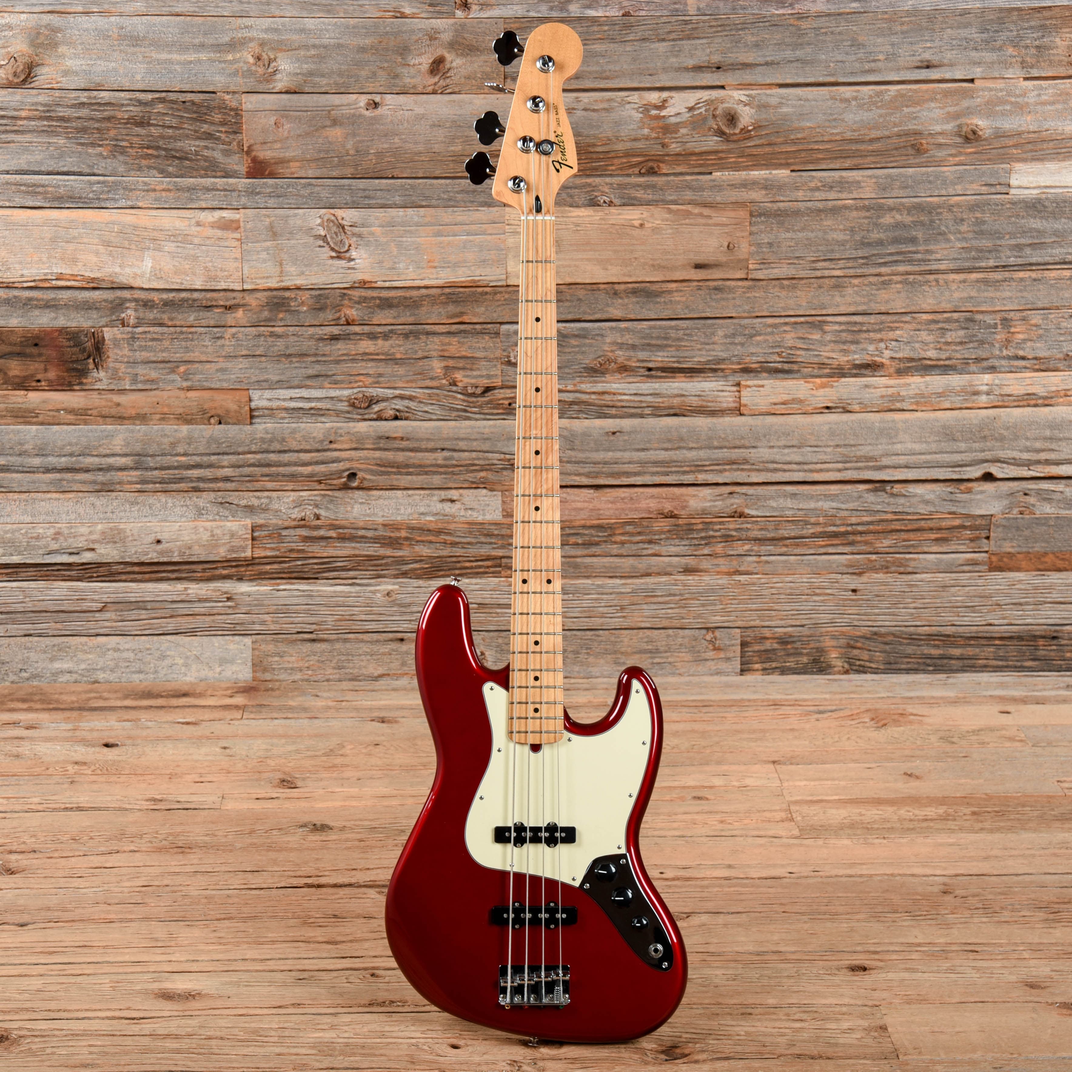 Fender Standard Jazz Bass Candy Apple Red 2013 Electric Guitars / Solid Body