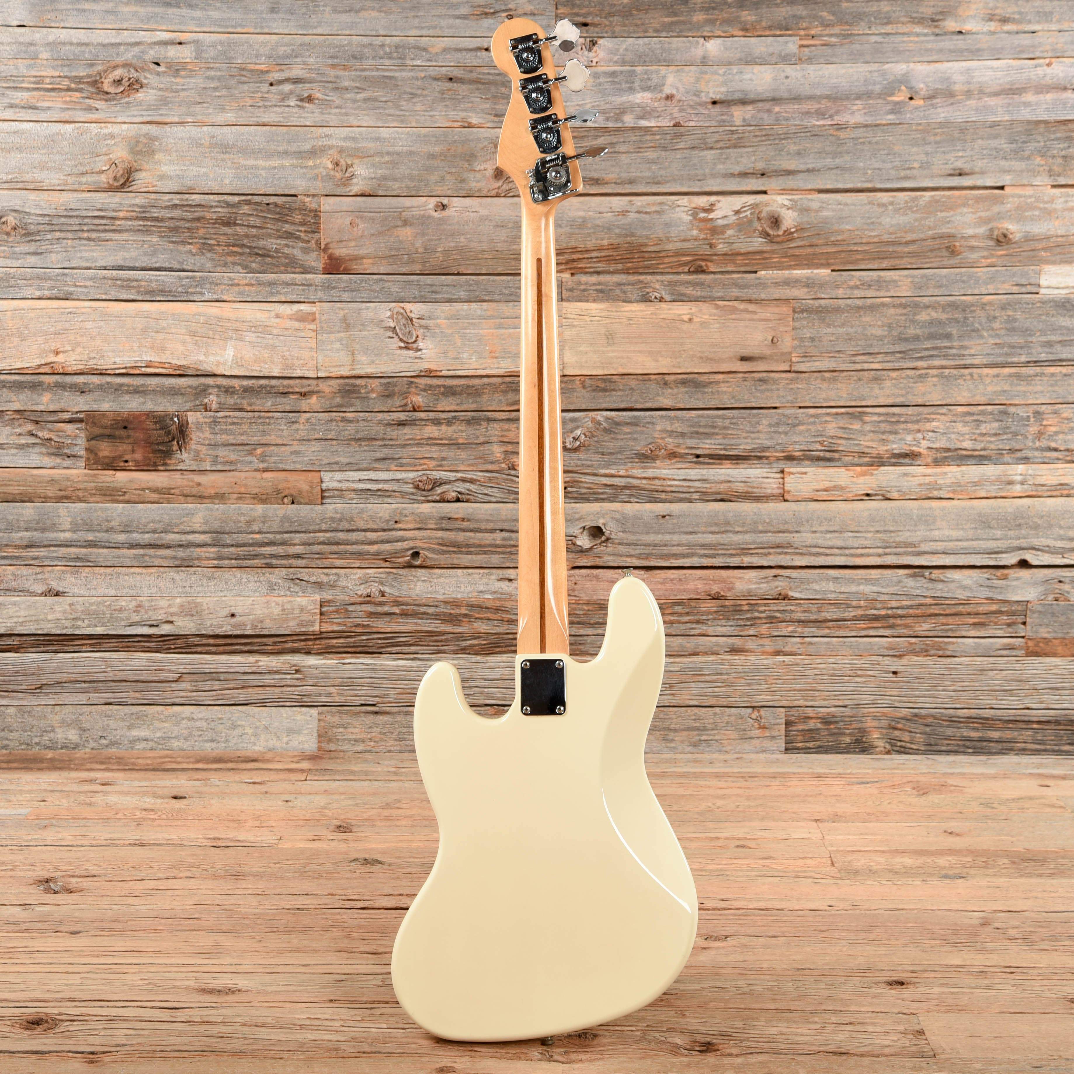 Fender Standard Jazz Bass Olympic White 1997 – Chicago Music Exchange