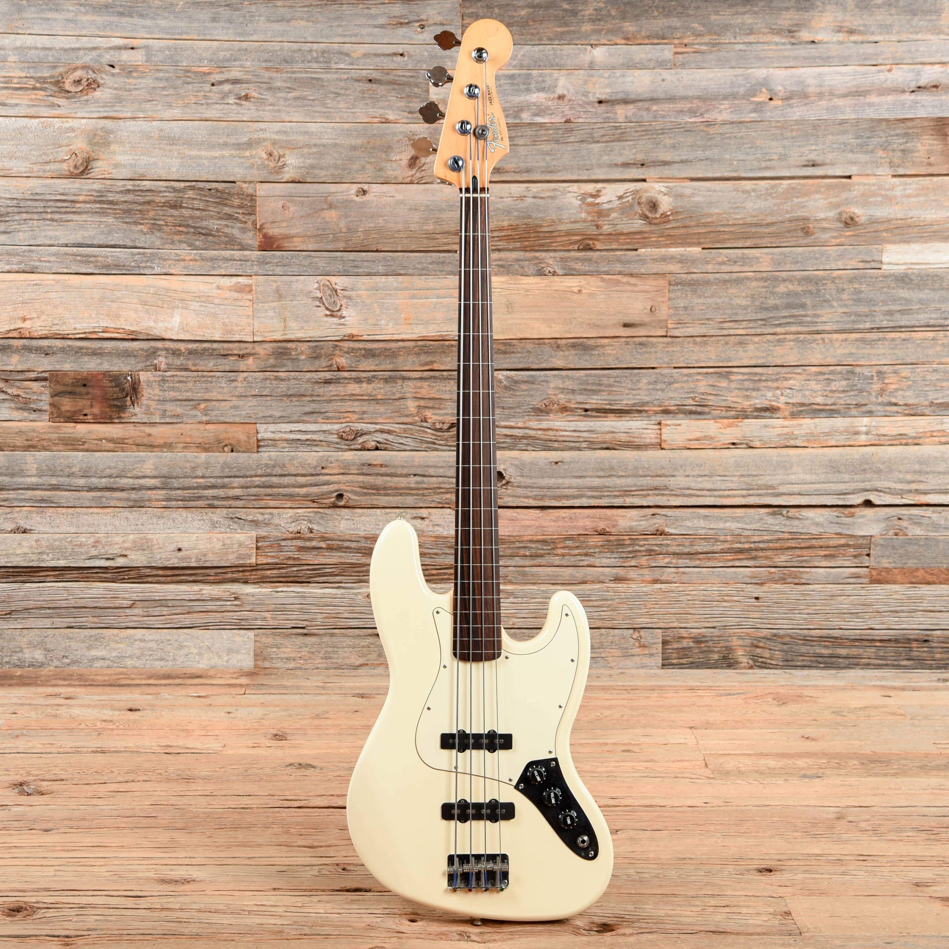 Fender Standard Jazz Bass Olympic White 1997 Electric Guitars / Solid Body