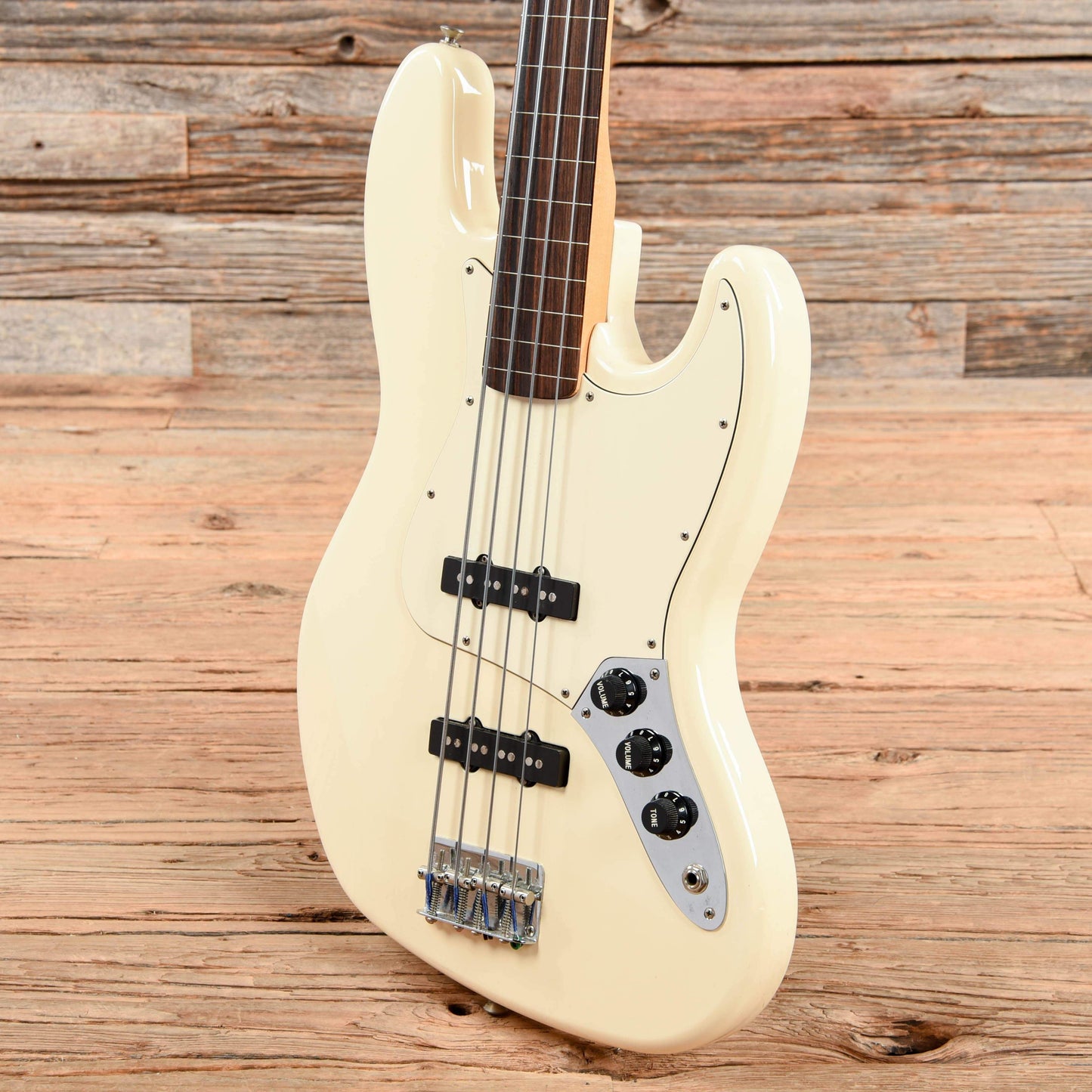 Fender Standard Jazz Bass Olympic White 1997 Electric Guitars / Solid Body