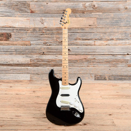 Fender Standard Stratocaster Black 1980s Electric Guitars / Solid Body