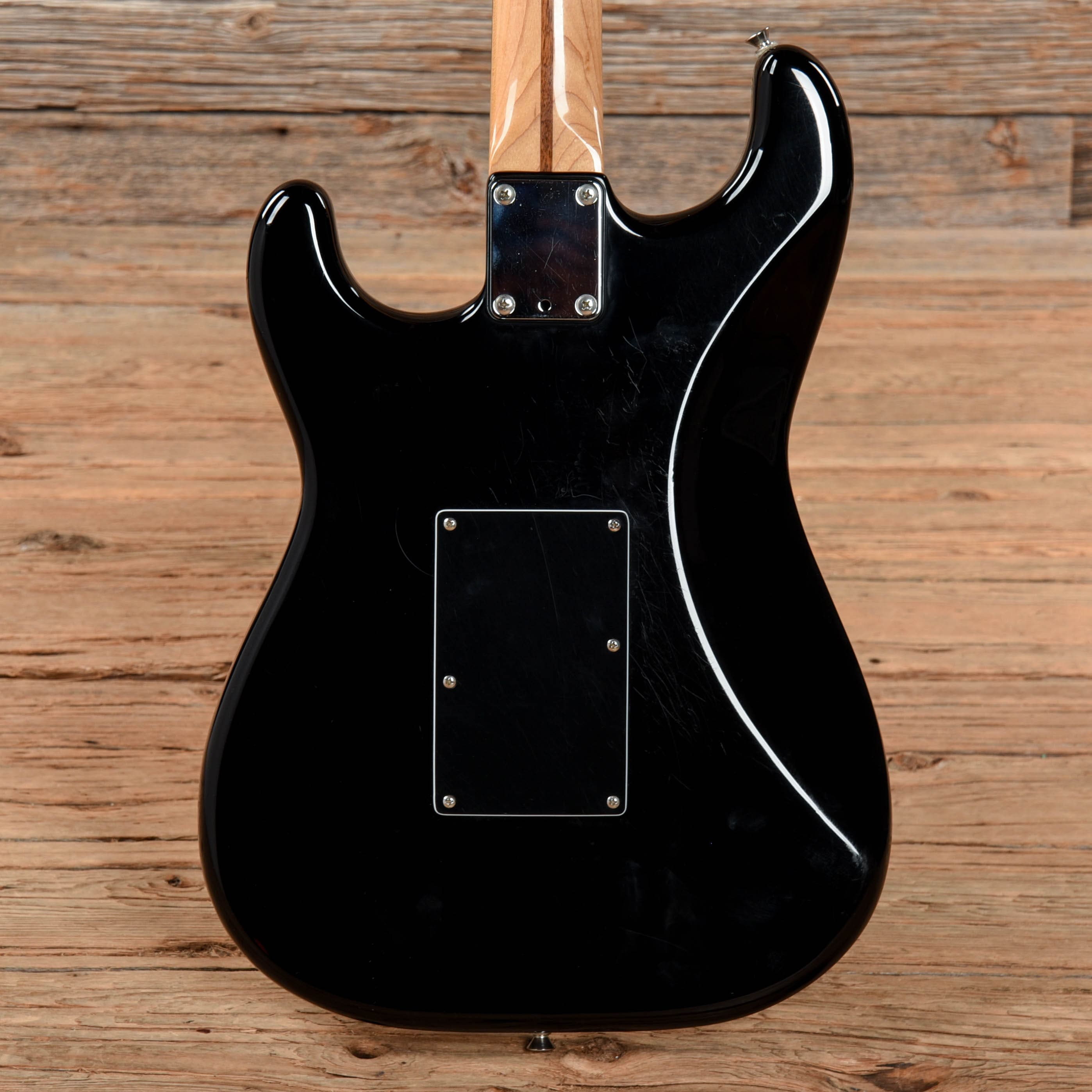 Fender Standard Stratocaster Black 1988 Electric Guitars / Solid Body