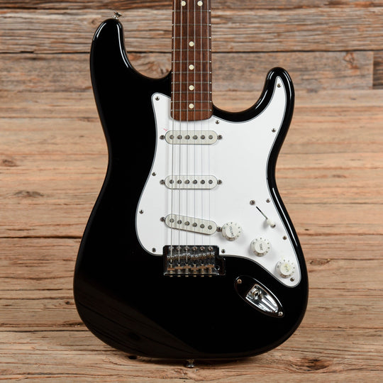 Fender Standard Stratocaster Black 1993 Electric Guitars / Solid Body