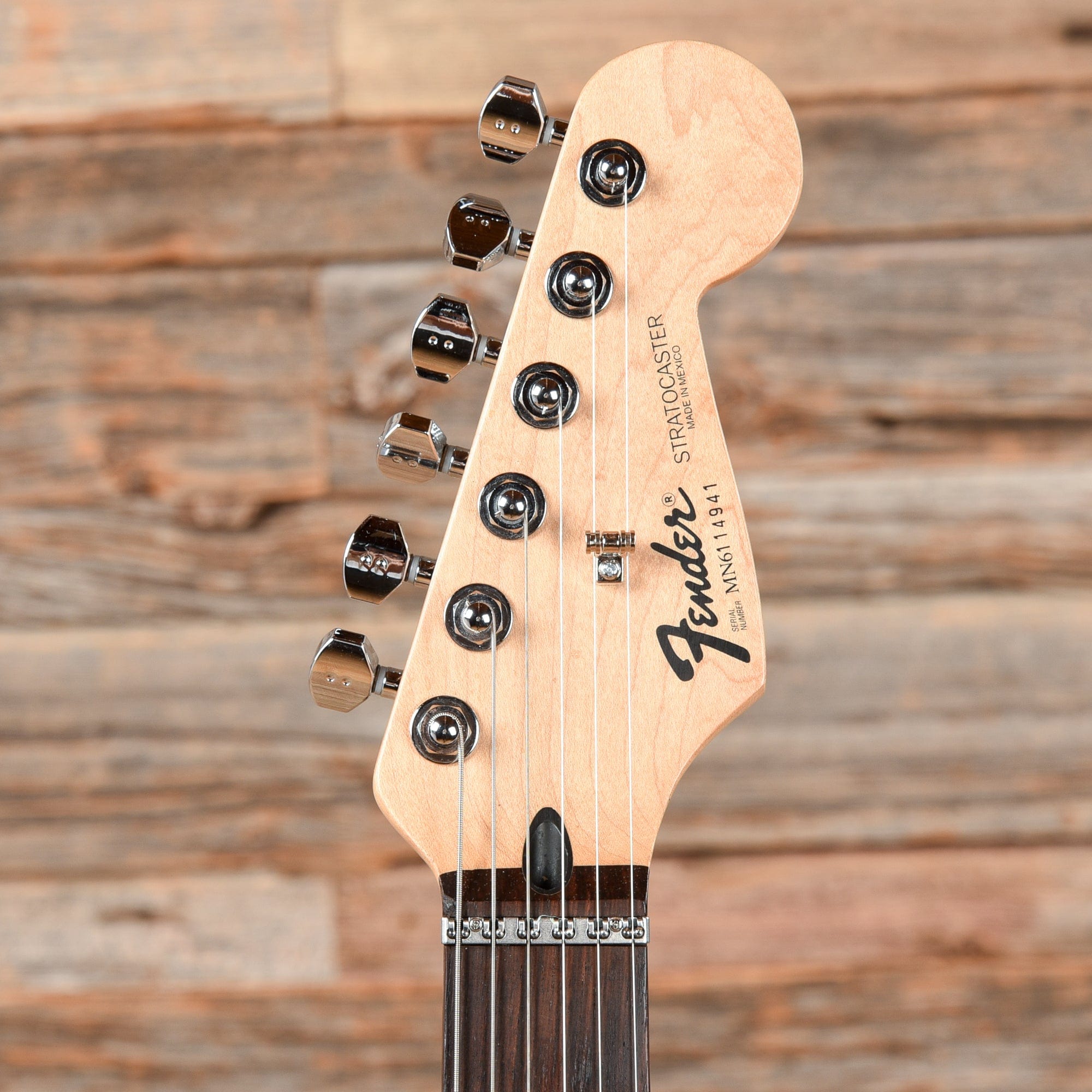 Fender Standard Stratocaster Black 1996 Electric Guitars / Solid Body