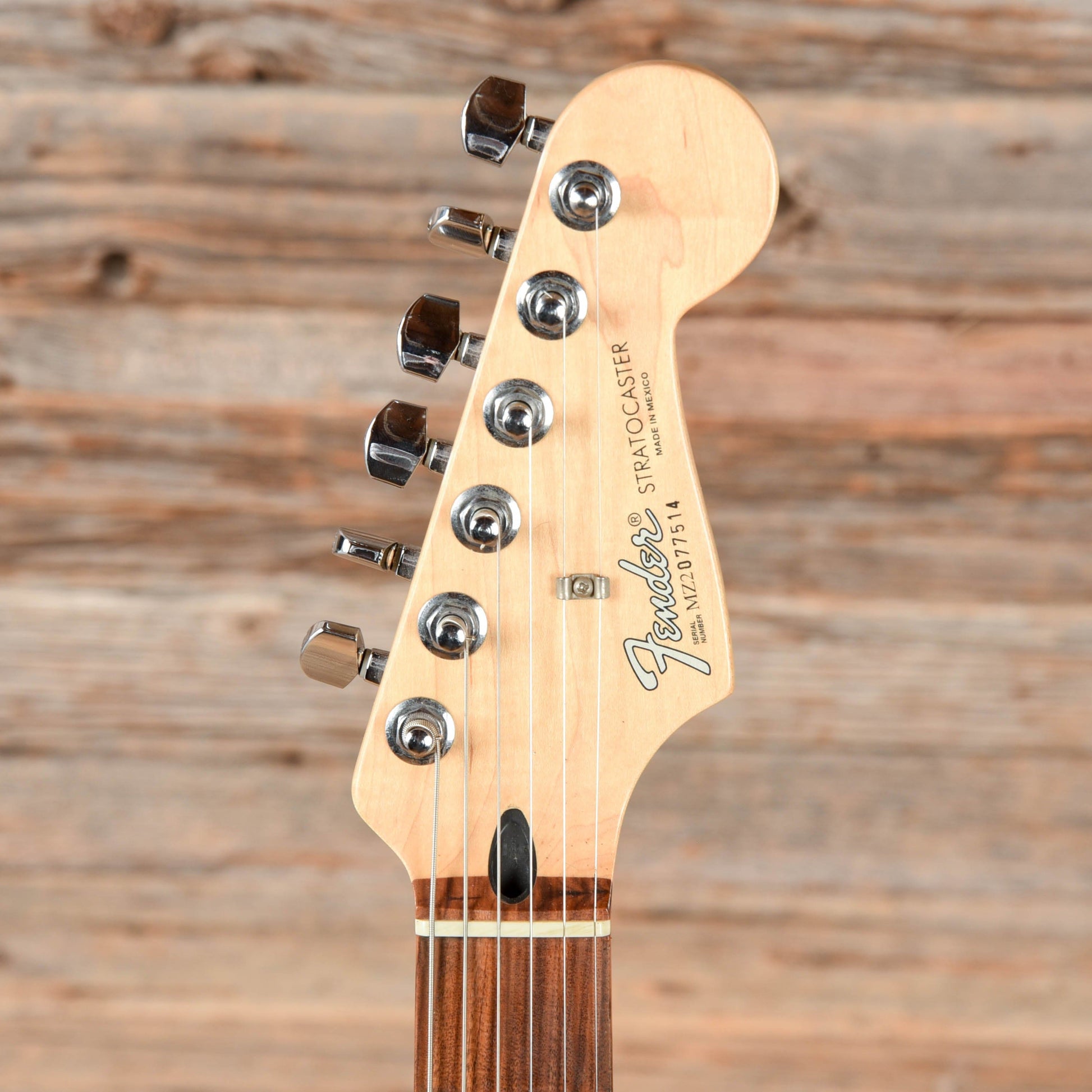 Fender Standard Stratocaster Black 2002 Electric Guitars / Solid Body