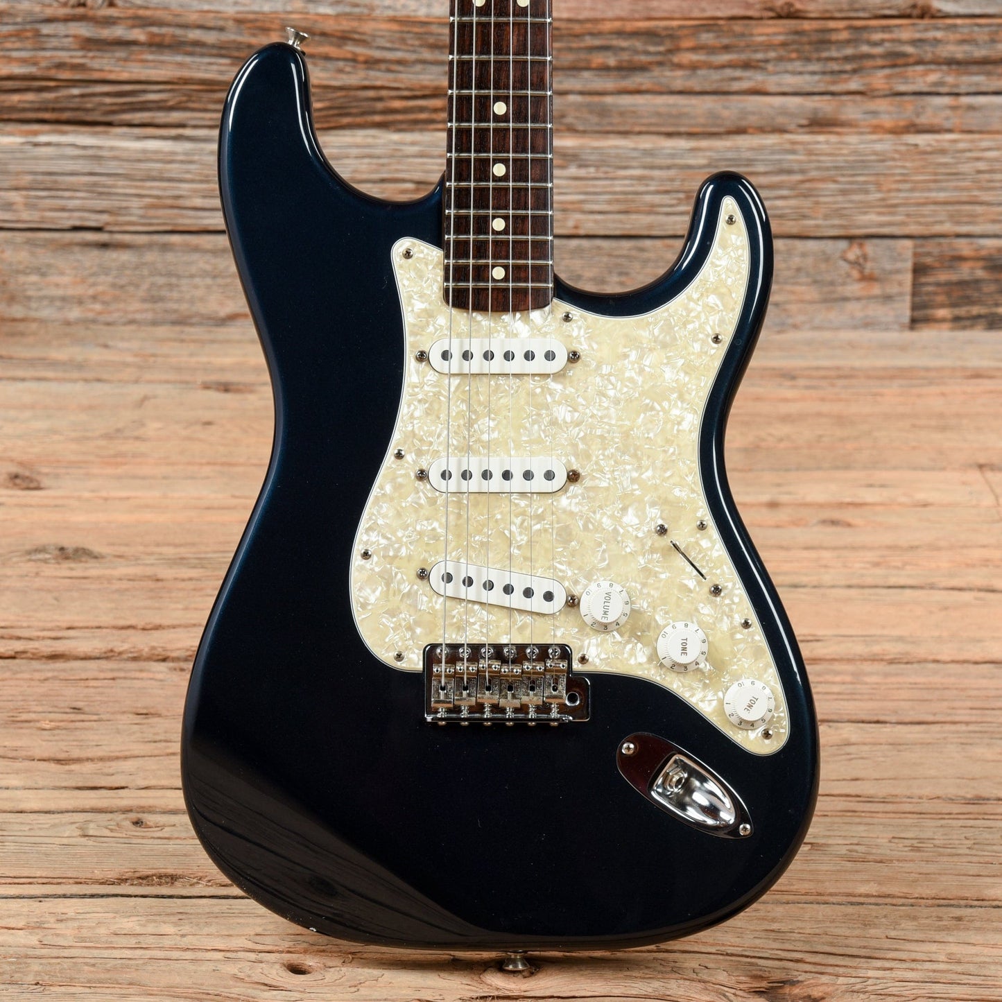 Fender Standard Stratocaster Black 2005 Electric Guitars / Solid Body
