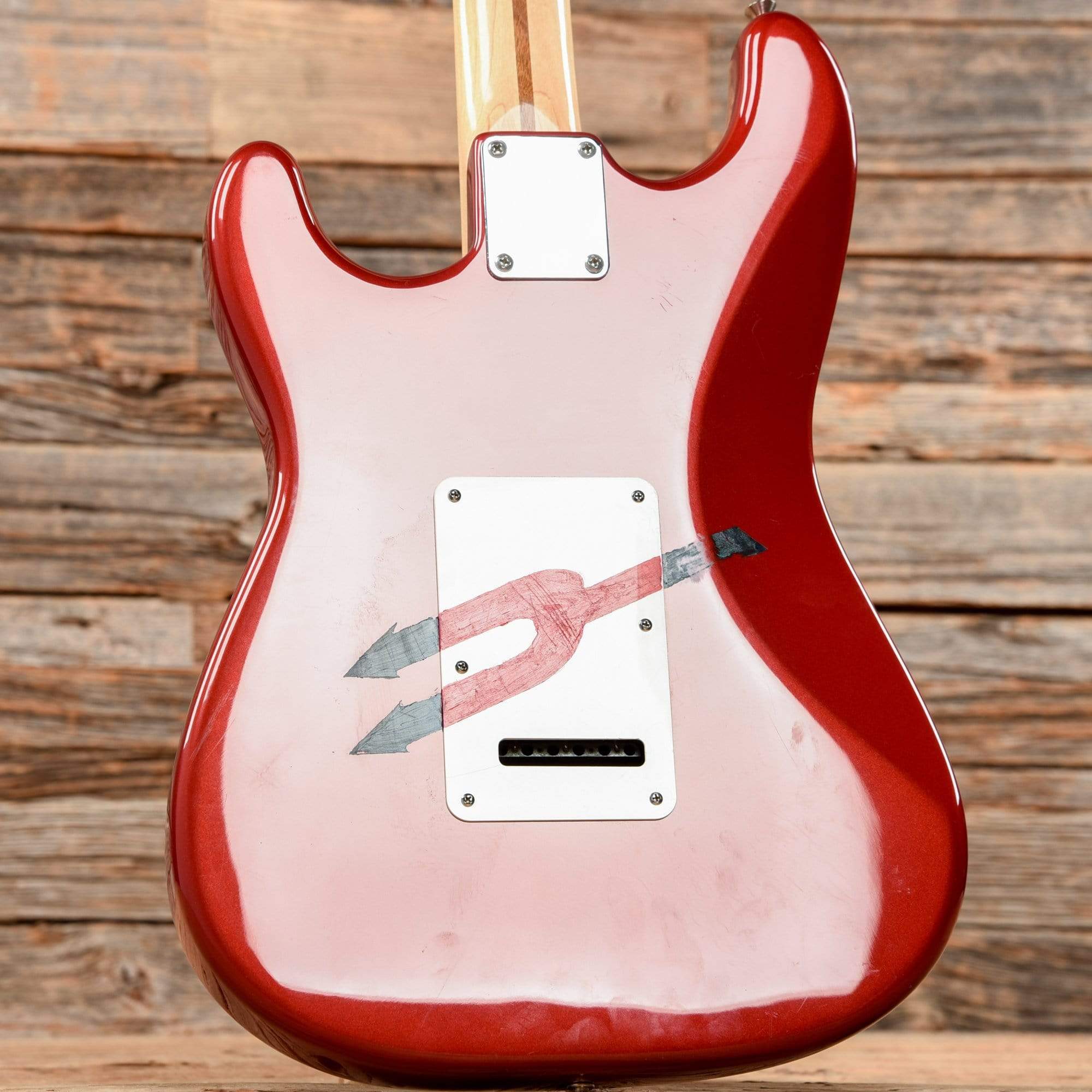 Fender Standard Stratocaster Candy Apple Red 2005 Electric Guitars / Solid Body