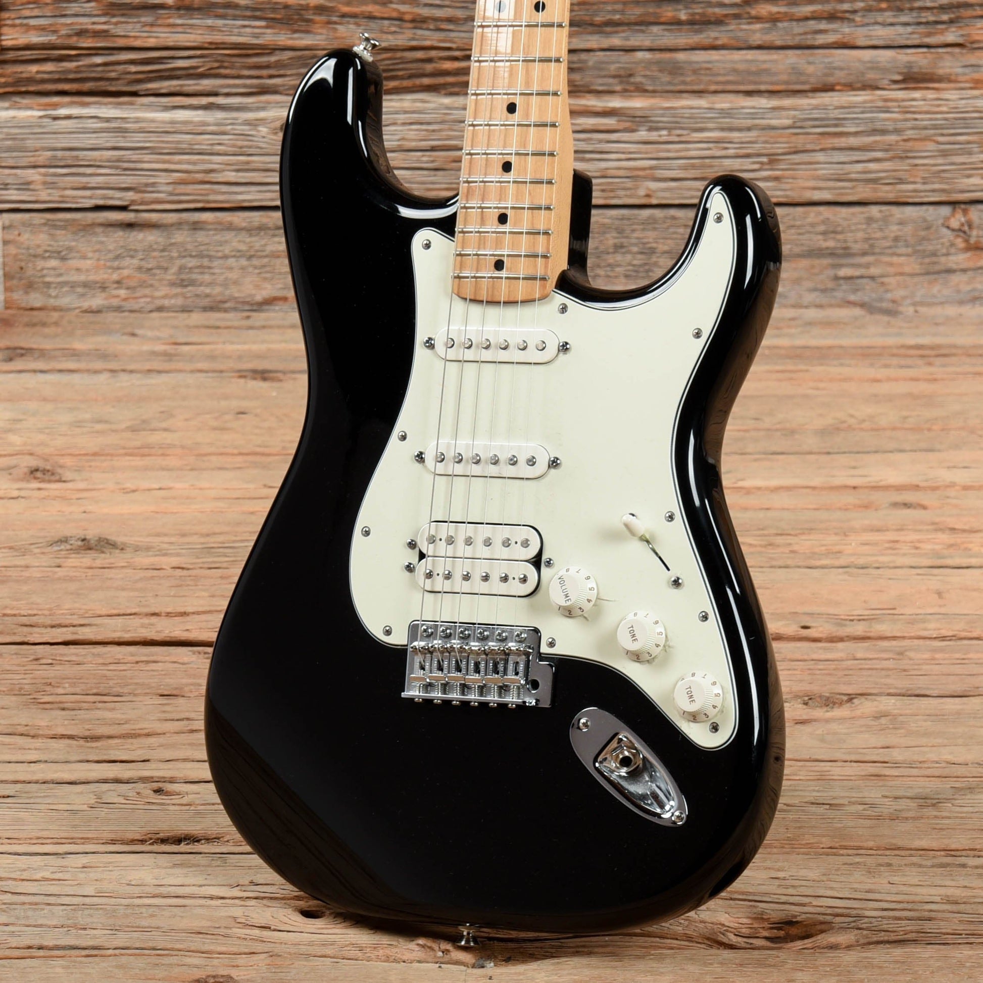 Fender Standard Stratocaster HSS Black 2013 Electric Guitars / Solid Body
