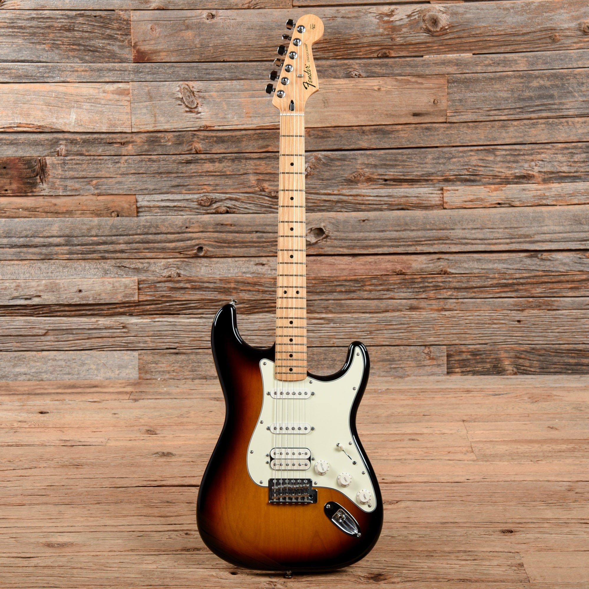 Fender Standard Stratocaster HSS Brown Sunburst 2013 Electric Guitars / Solid Body
