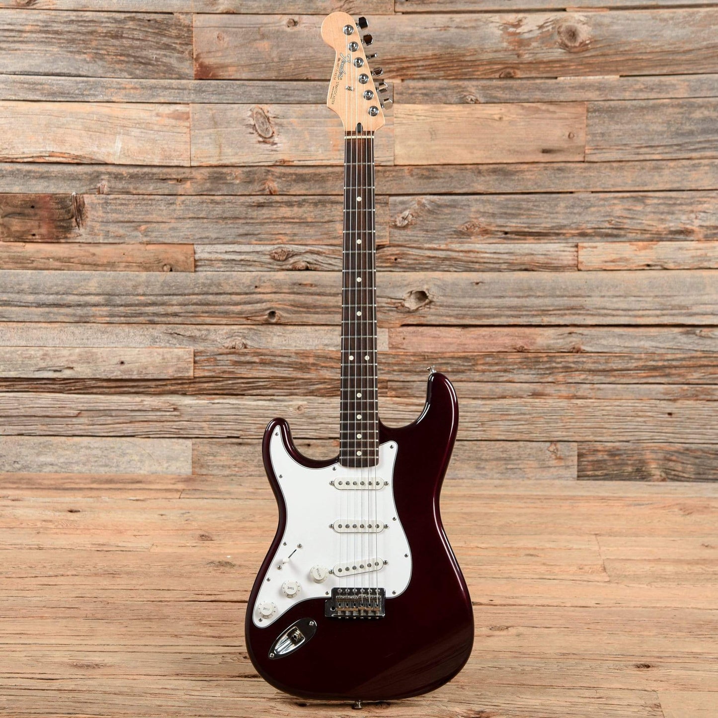 Fender Standard Stratocaster Midnight Wine 2007 LEFTY Electric Guitars / Solid Body