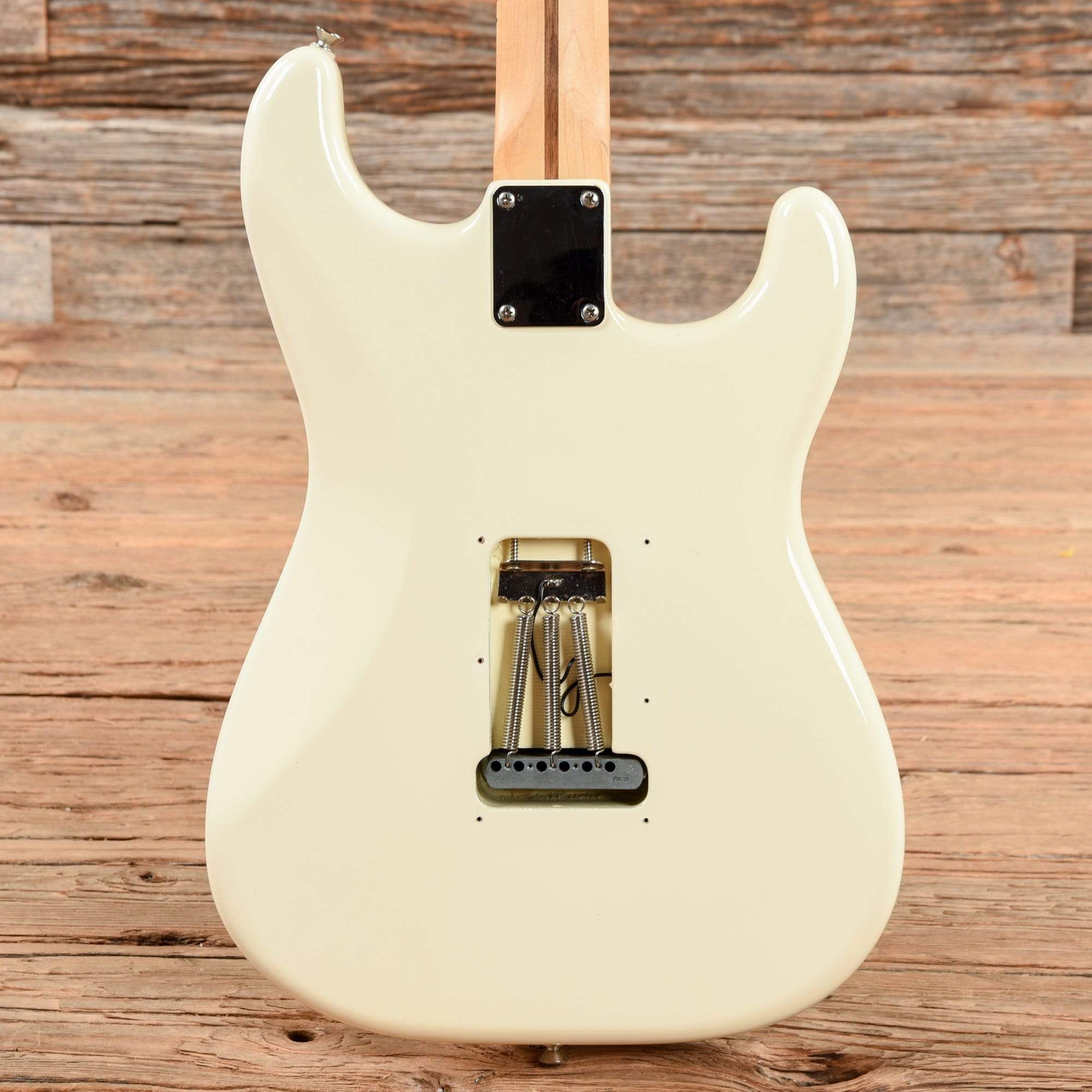 Fender Standard Stratocaster Olympic White 2011 LEFTY Electric Guitars / Solid Body
