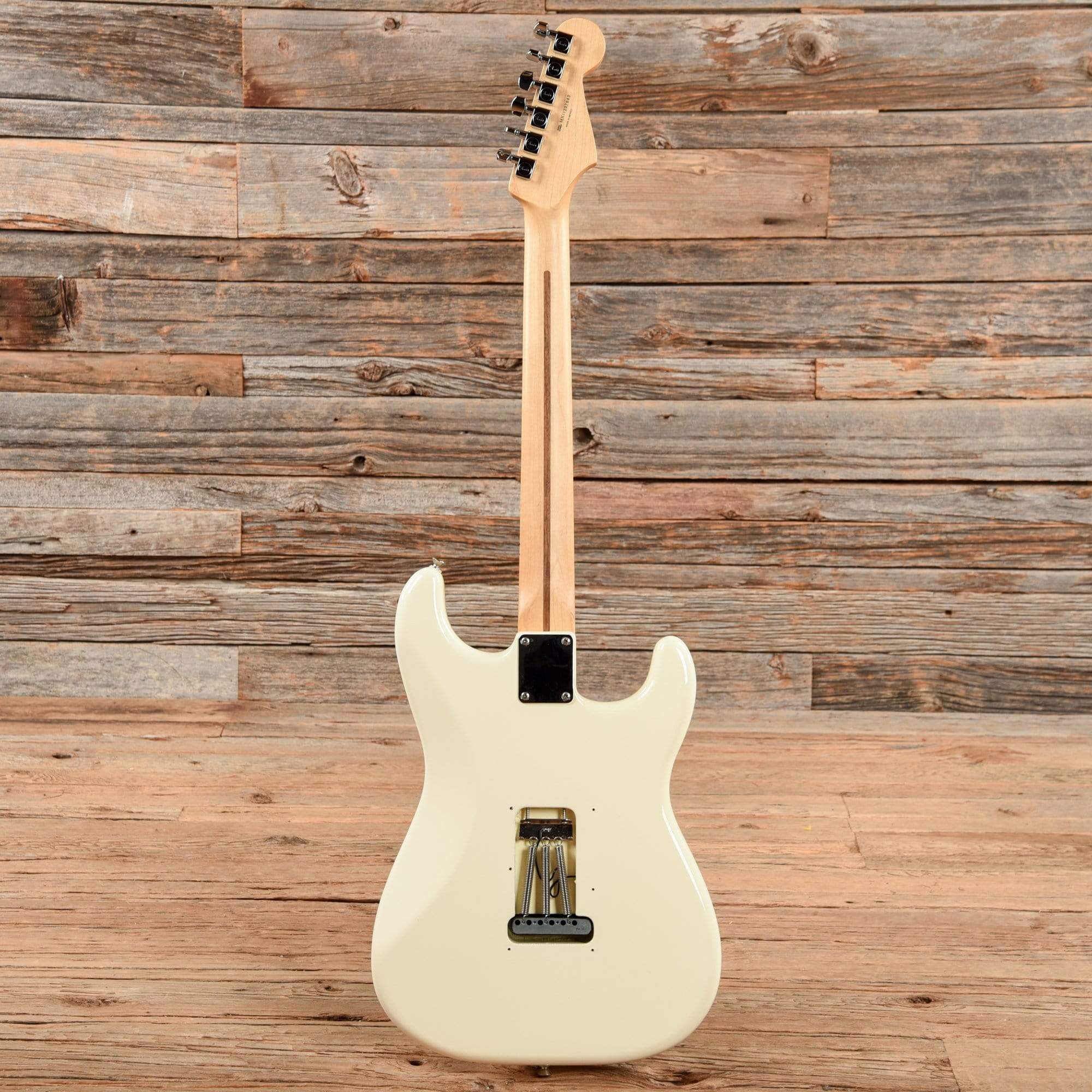 Fender Standard Stratocaster Olympic White 2011 LEFTY Electric Guitars / Solid Body