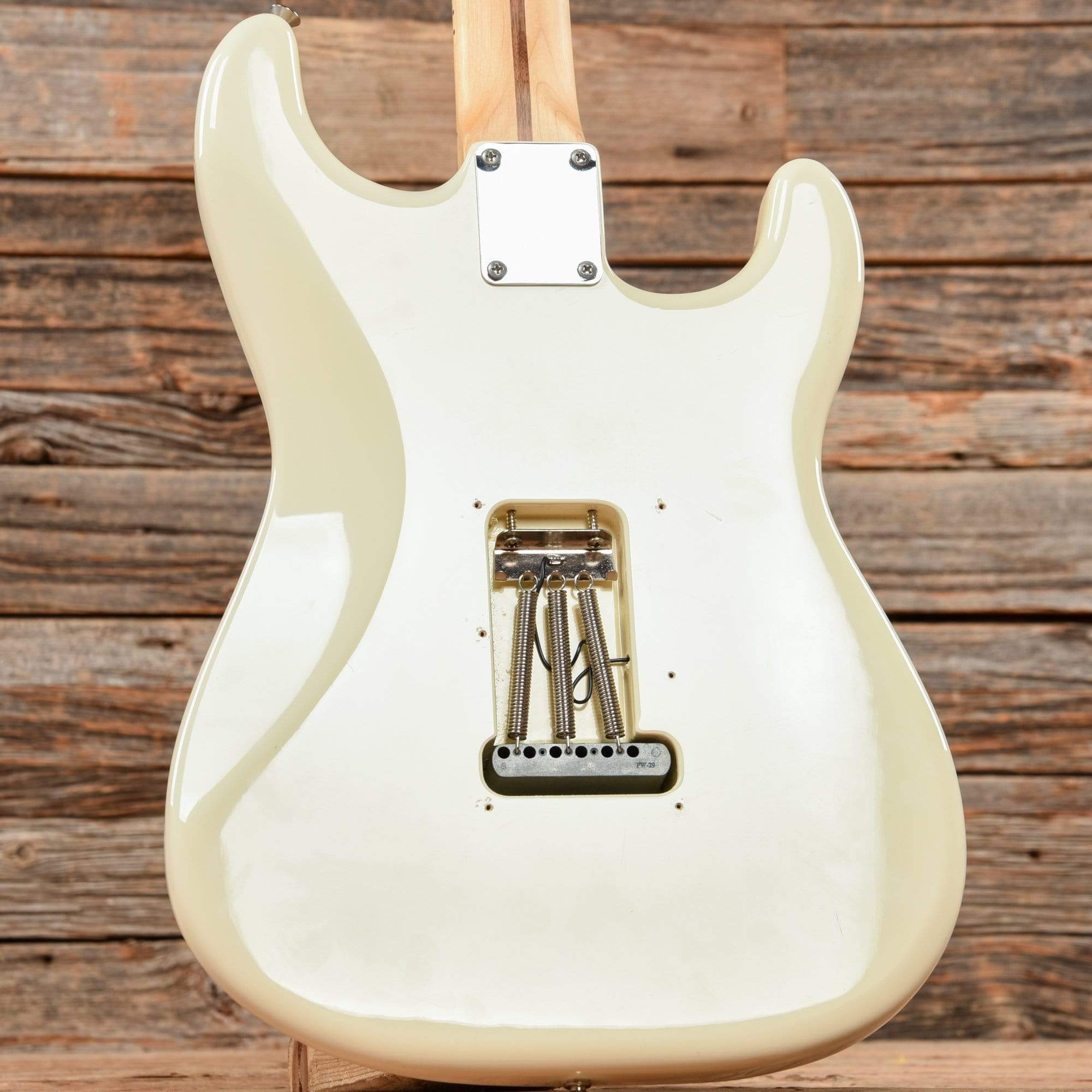 Fender Standard Stratocaster Olympic White 2011 LEFTY Electric Guitars / Solid Body