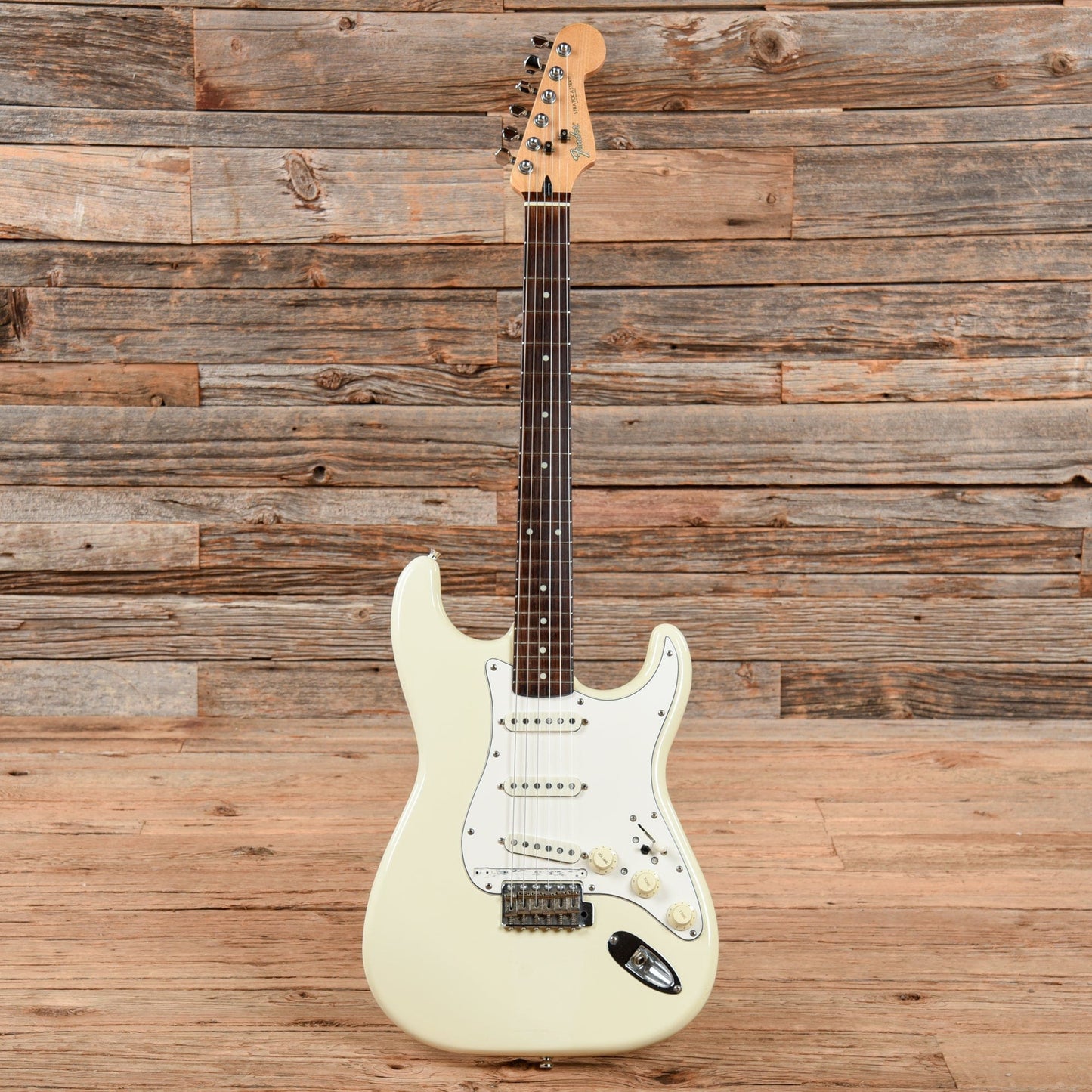 Fender Standard Stratocaster Olympic White Electric Guitars / Solid Body