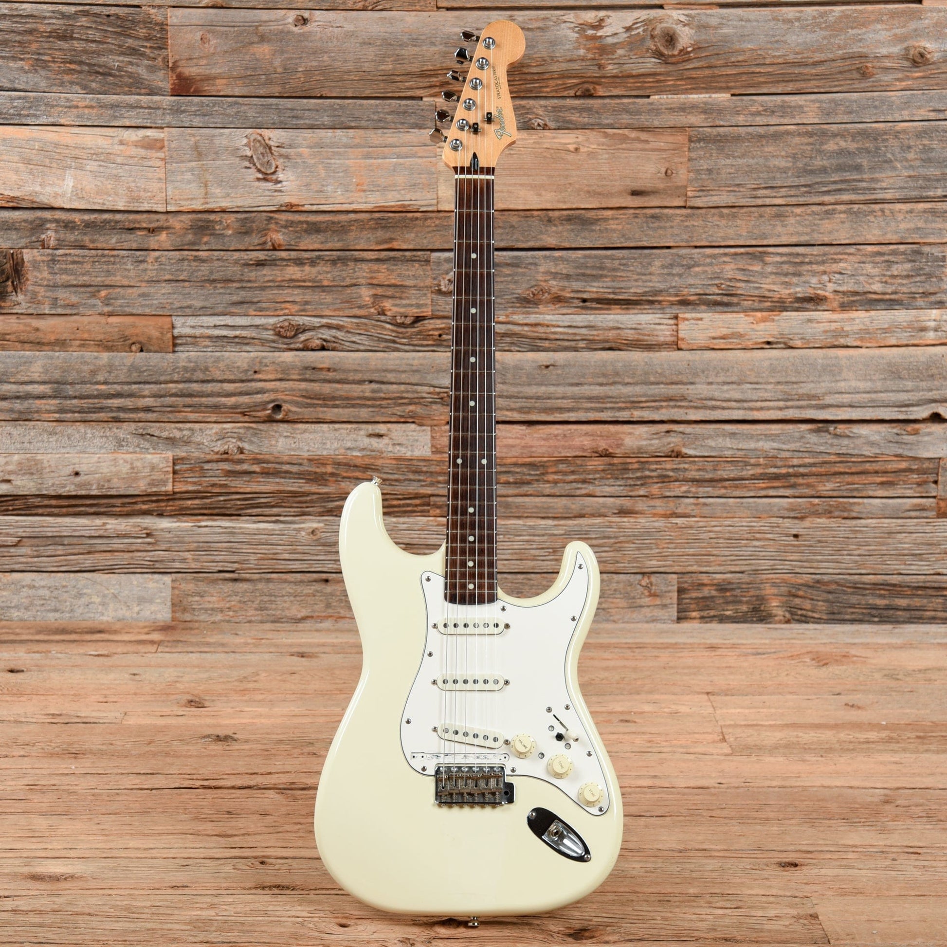 Fender Standard Stratocaster Olympic White Electric Guitars / Solid Body