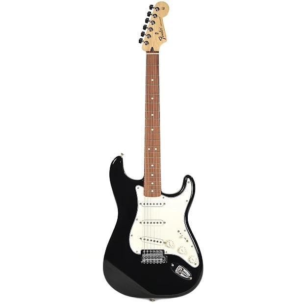 Fender Standard Stratocaster PF Black Electric Guitars / Solid Body