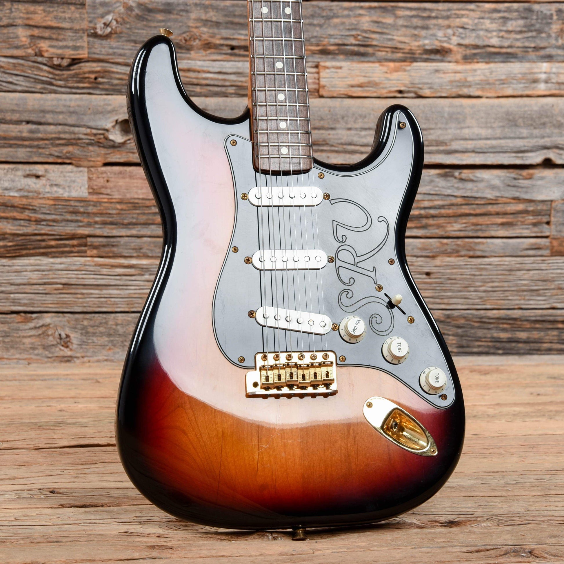 Fender Stevie Ray Vaughan Signature Stratocaster Sunburst 1998 Electric Guitars / Solid Body