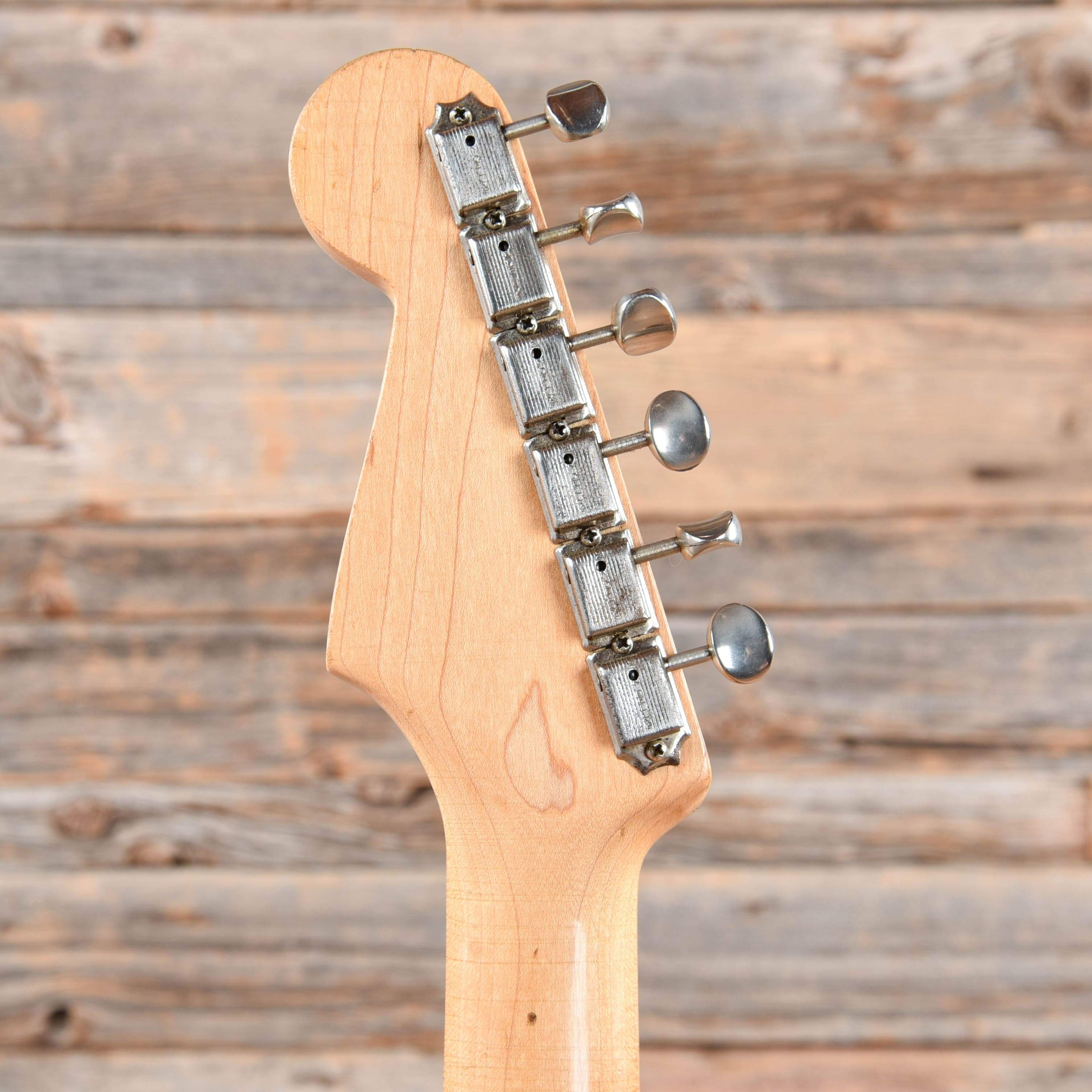 Fender Stratocaster Black Refin 1958 Electric Guitars / Solid Body