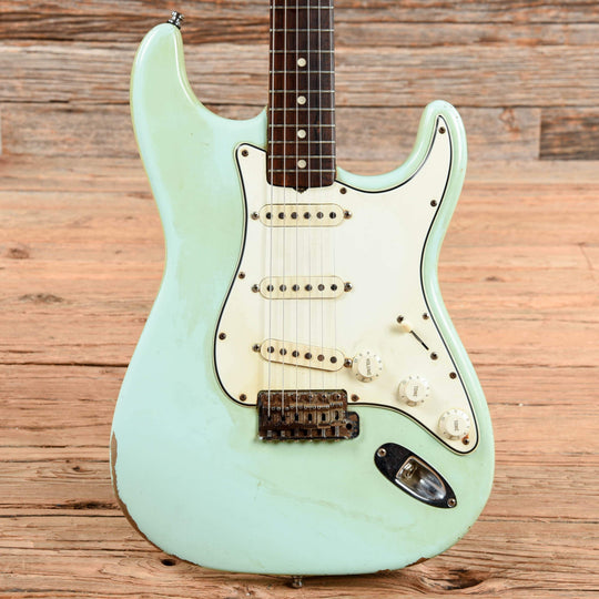 Fender Stratocaster Daphne Blue Refin 1965 Electric Guitars / Solid Body