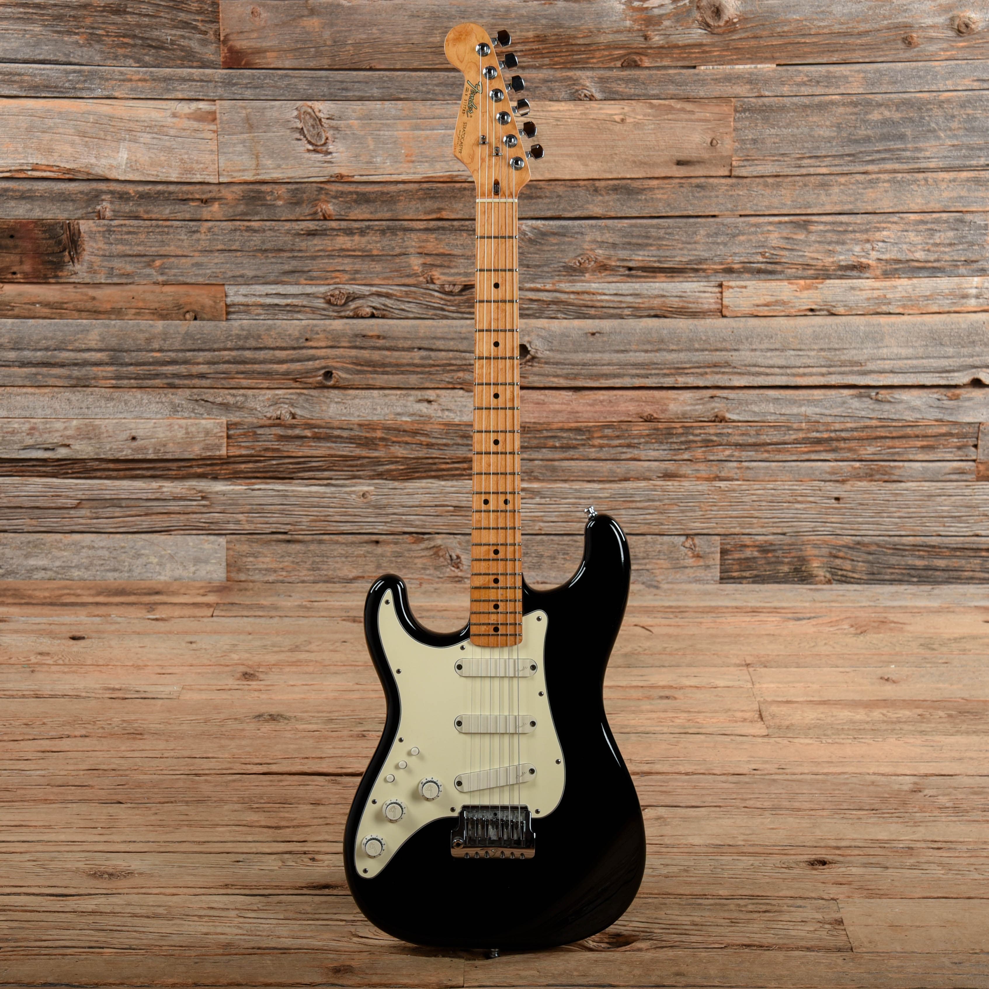 Fender Stratocaster Elite Black 1983 LEFTY Electric Guitars / Solid Body