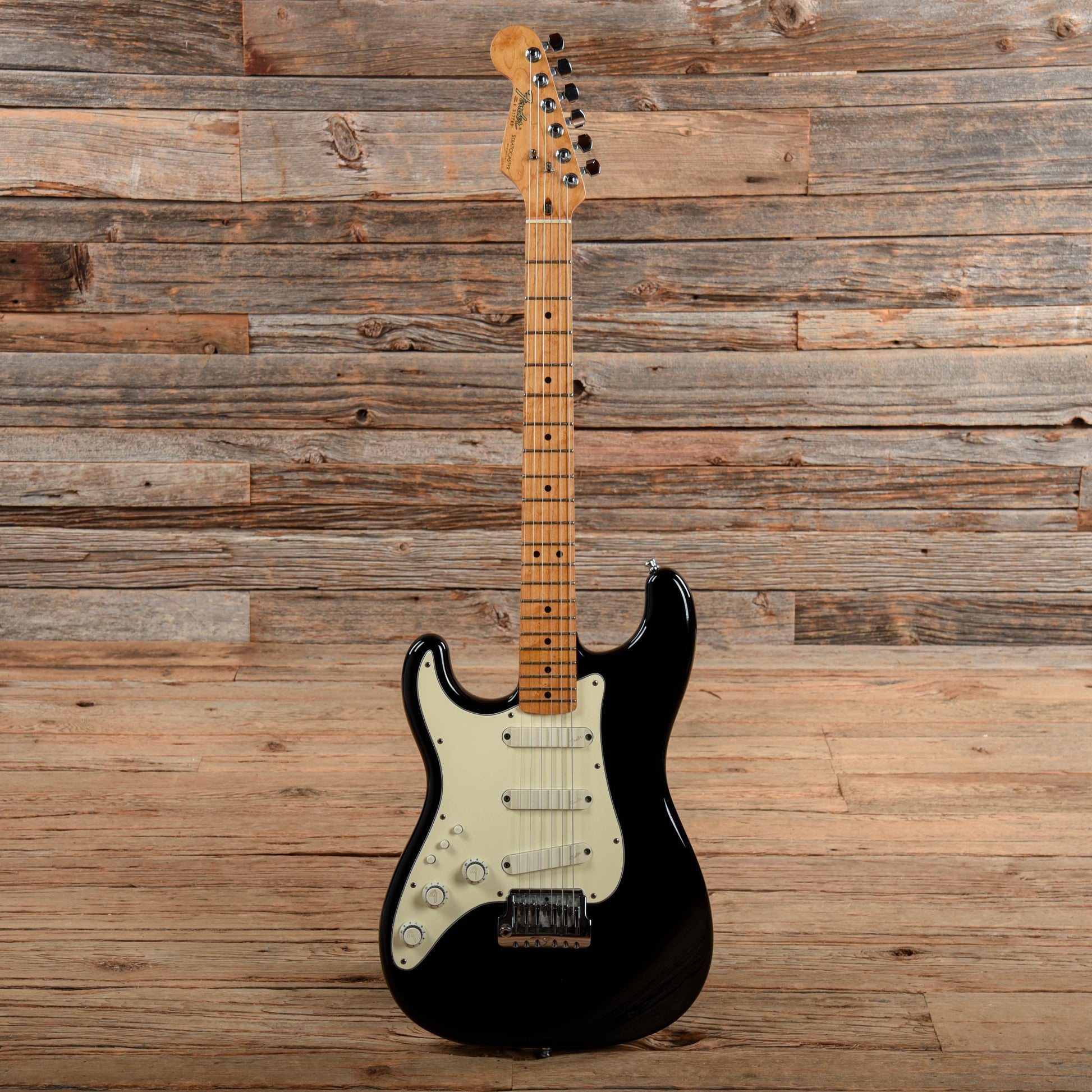 Fender Stratocaster Elite Black 1983 LEFTY Electric Guitars / Solid Body