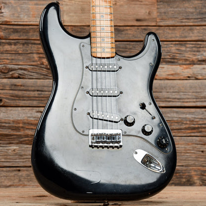 Fender Stratocaster Hardtail Black 1979 Electric Guitars / Solid Body