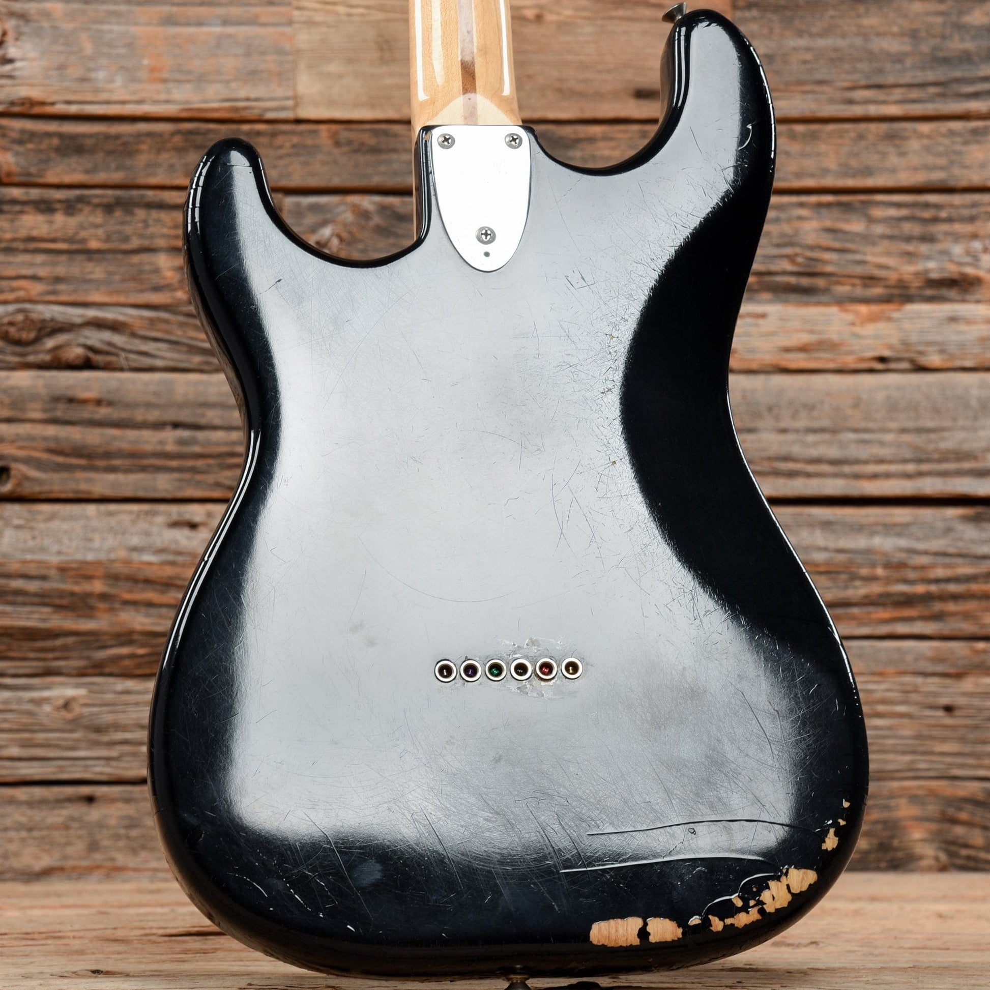 Fender Stratocaster Hardtail Black 1979 Electric Guitars / Solid Body