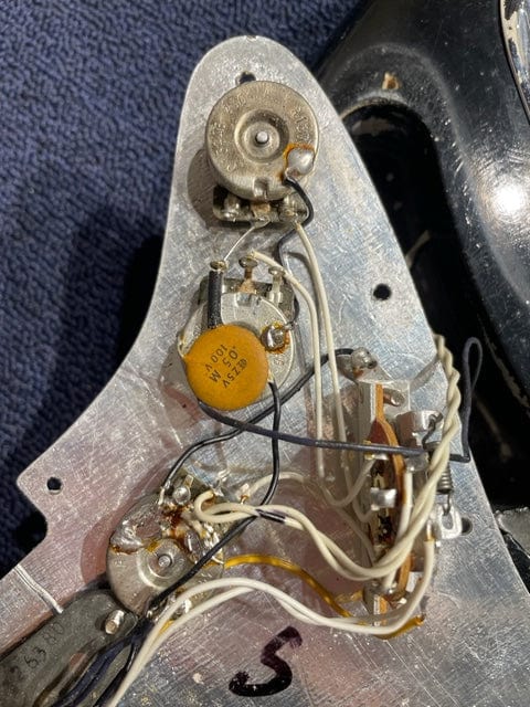 Fender Stratocaster Hardtail Black 1979 Electric Guitars / Solid Body