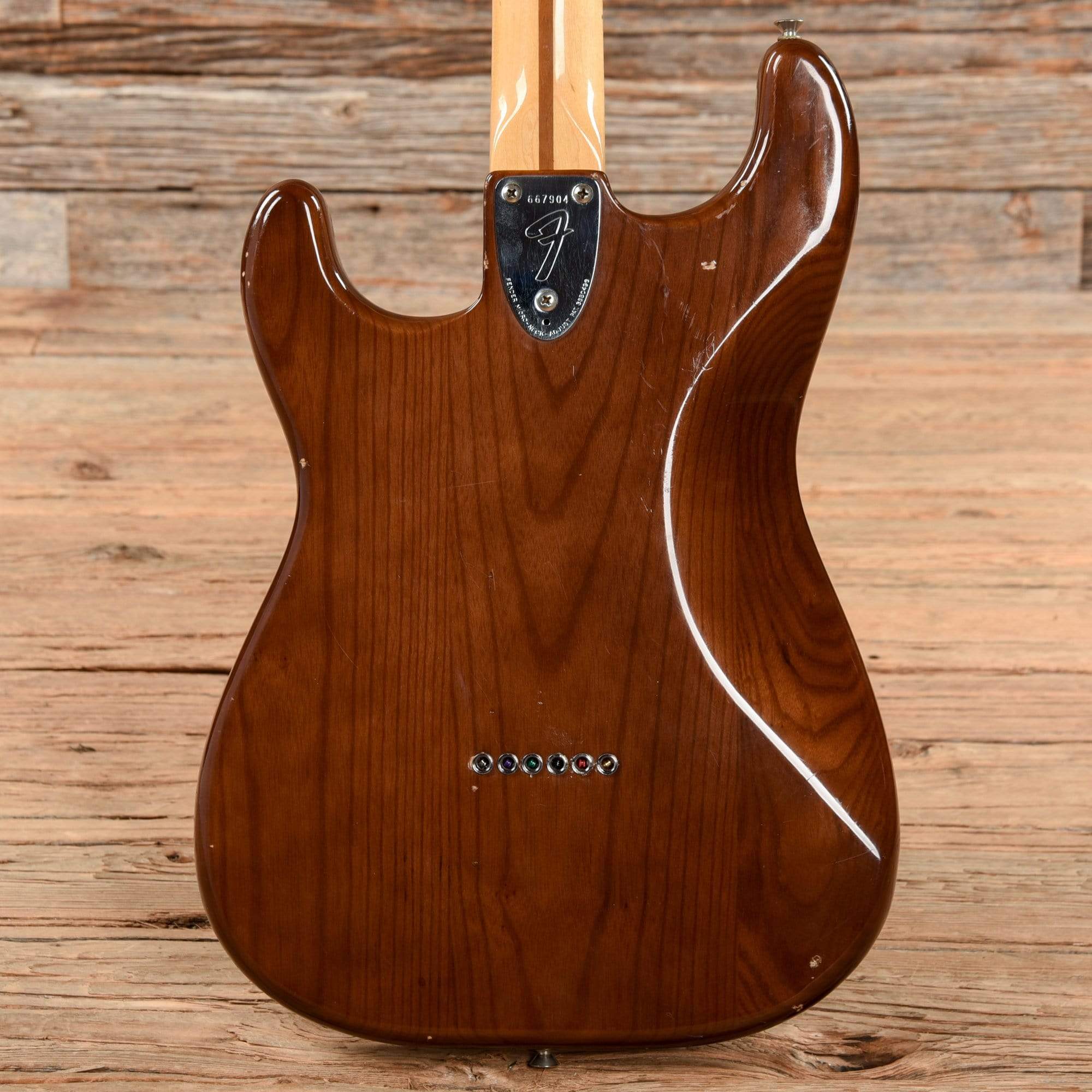 Fender Stratocaster Hardtail Mocha 1976 Electric Guitars / Solid Body