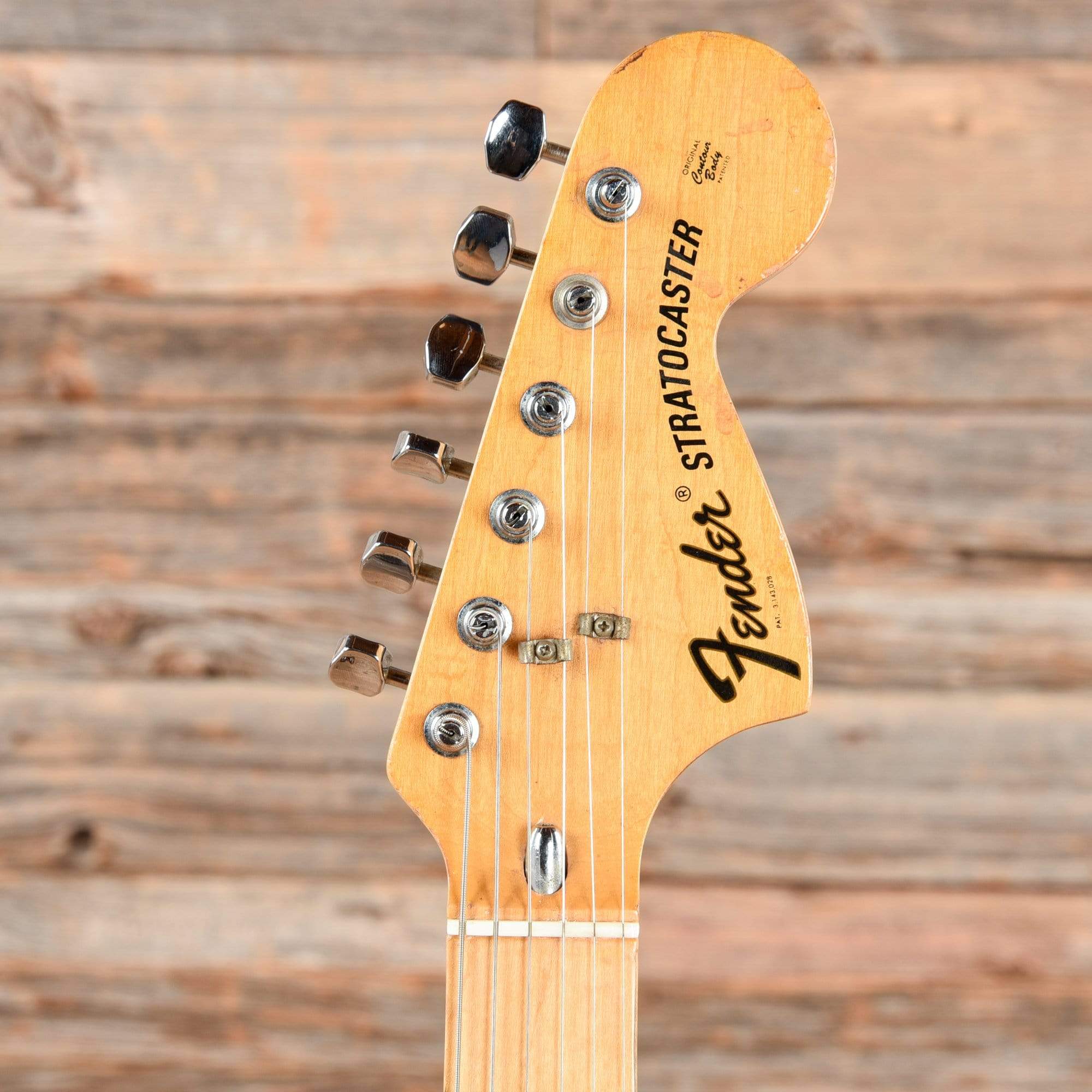 Fender Stratocaster Hardtail Mocha 1976 Electric Guitars / Solid Body