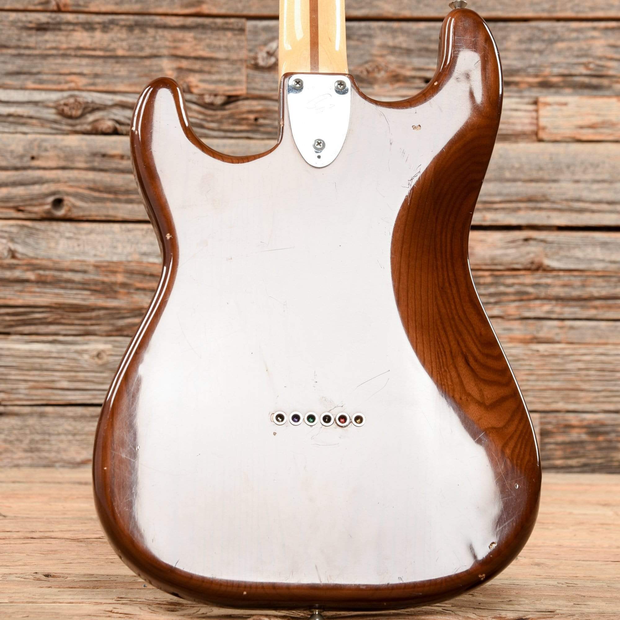 Fender Stratocaster Hardtail Mocha 1976 Electric Guitars / Solid Body