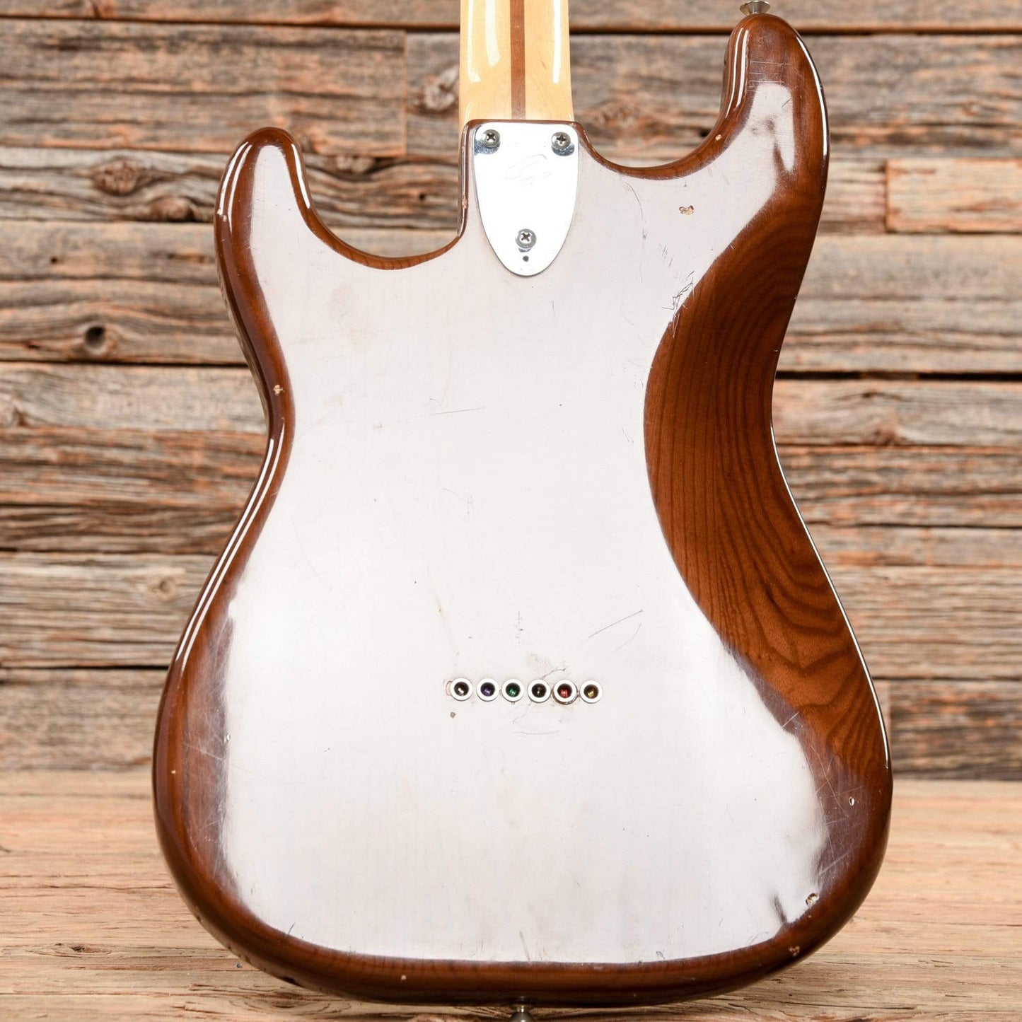 Fender Stratocaster Hardtail Mocha 1976 Electric Guitars / Solid Body