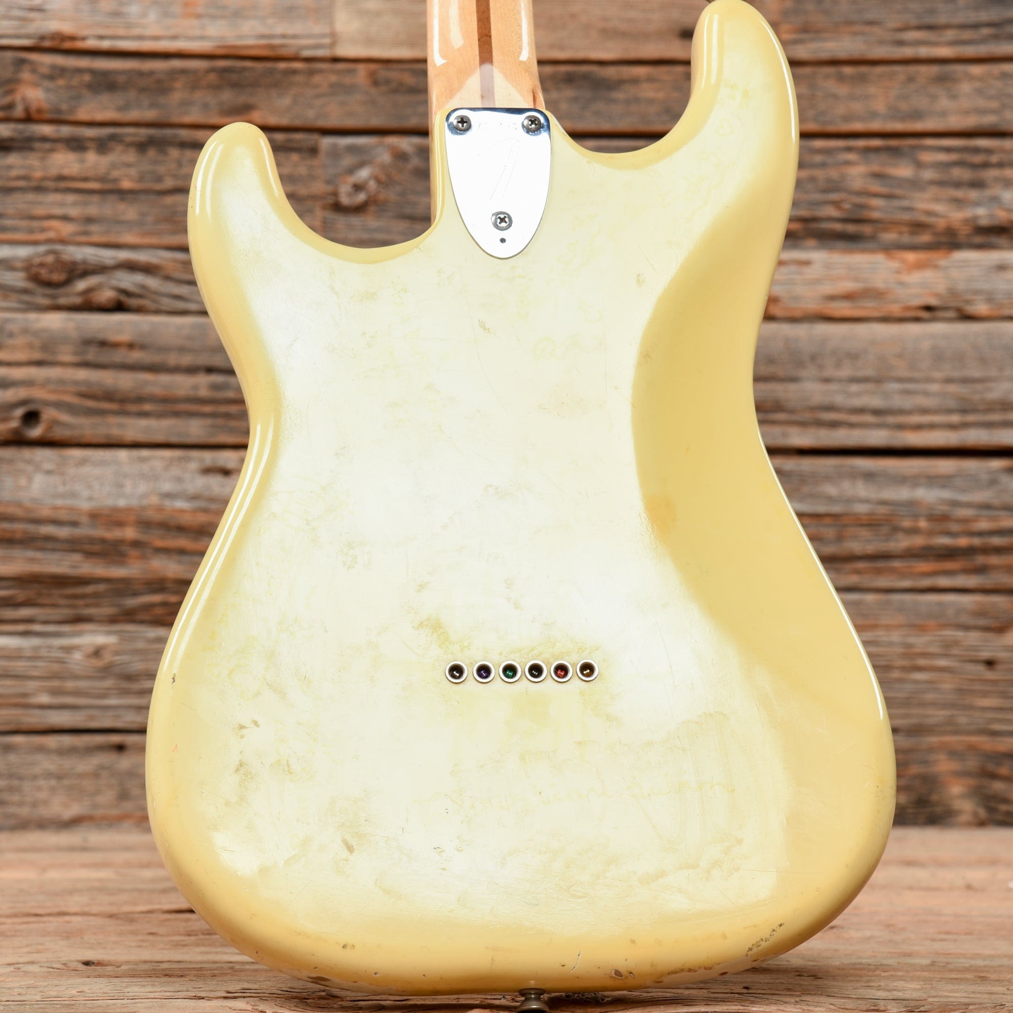 Fender Stratocaster Hardtail Olympic White 1976 Electric Guitars / Solid Body