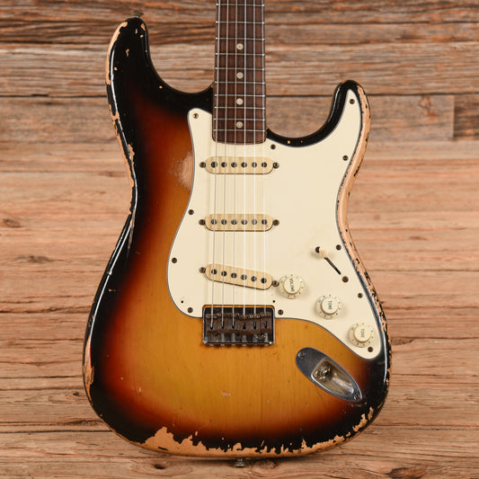 Fender Stratocaster Hardtail Sunburst 1972 Electric Guitars / Solid Body