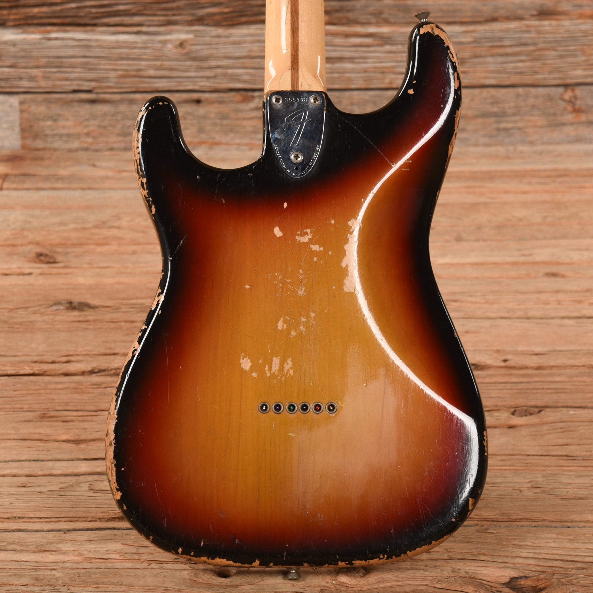 Fender Stratocaster Hardtail Sunburst 1972 Electric Guitars / Solid Body