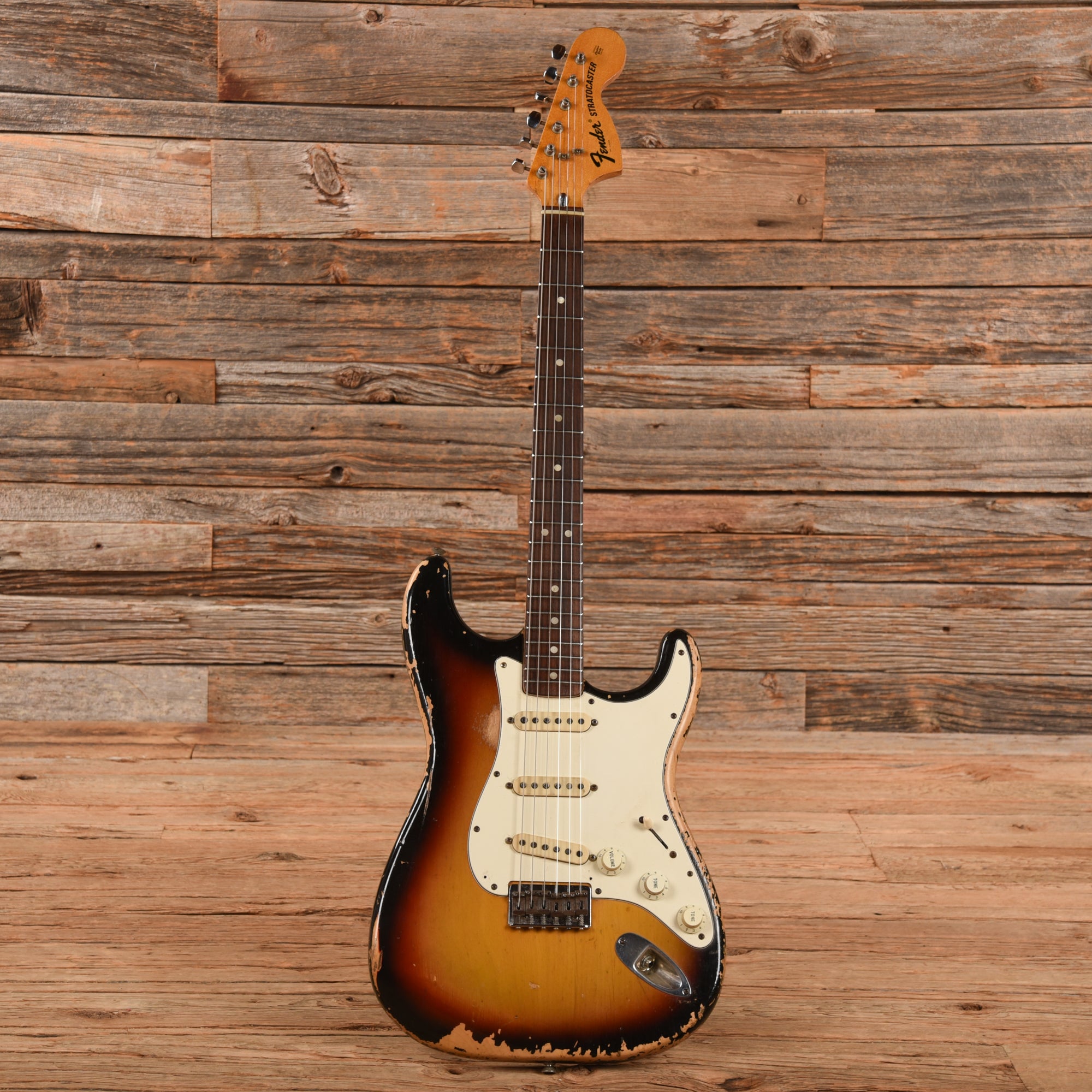 Fender Stratocaster Hardtail Sunburst 1972 Electric Guitars / Solid Body