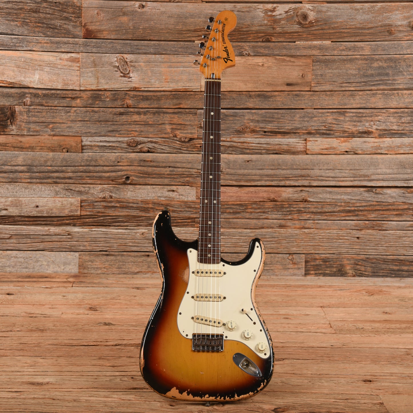 Fender Stratocaster Hardtail Sunburst 1972 Electric Guitars / Solid Body