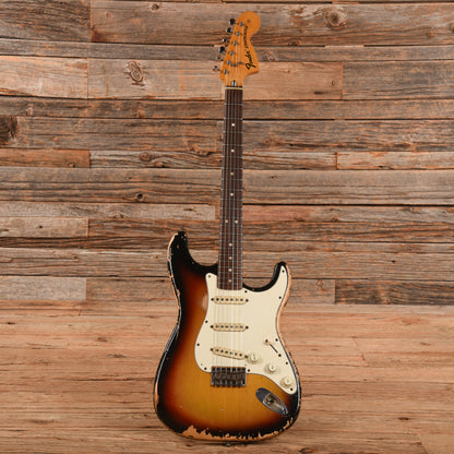 Fender Stratocaster Hardtail Sunburst 1972 Electric Guitars / Solid Body