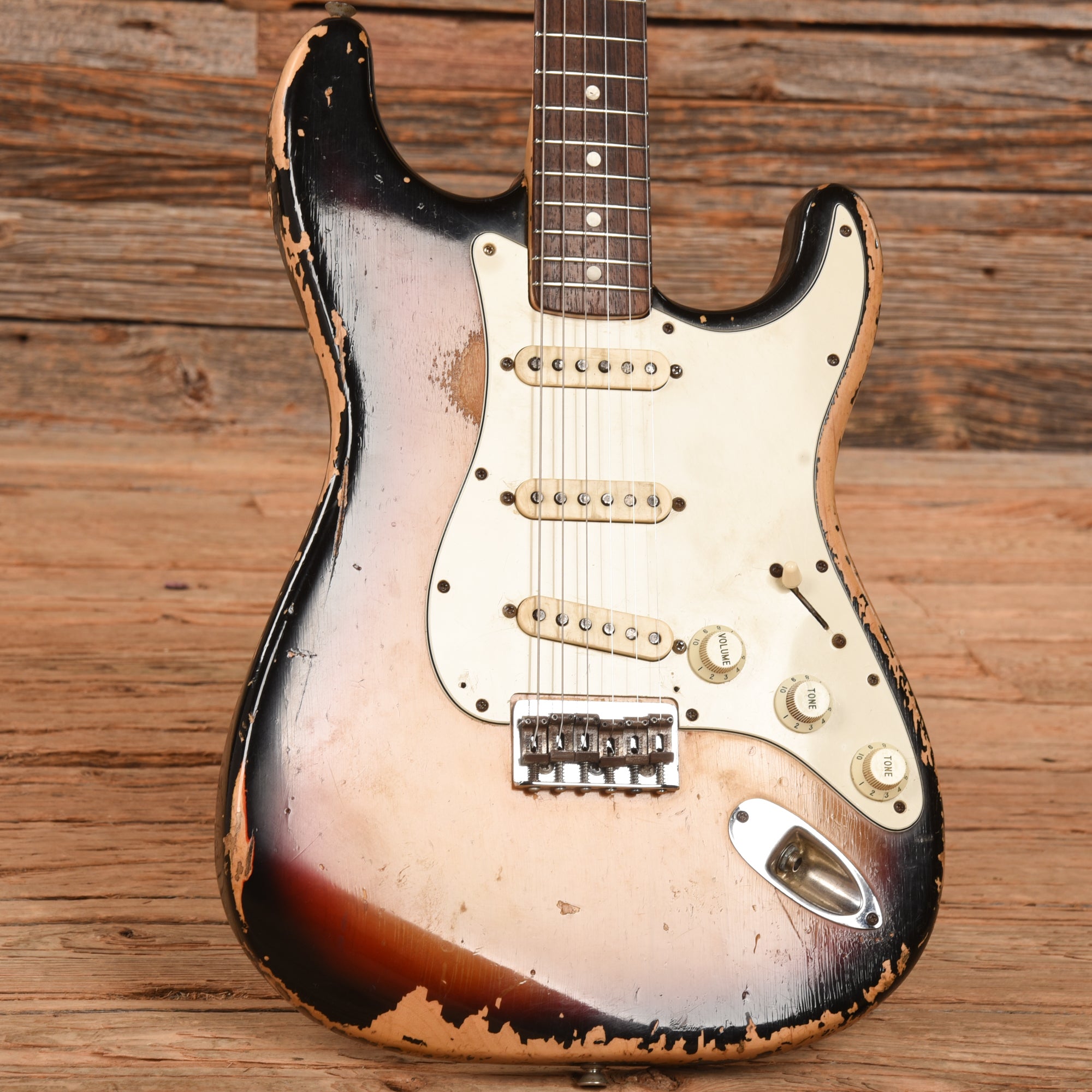 Fender Stratocaster Hardtail Sunburst 1972 Electric Guitars / Solid Body
