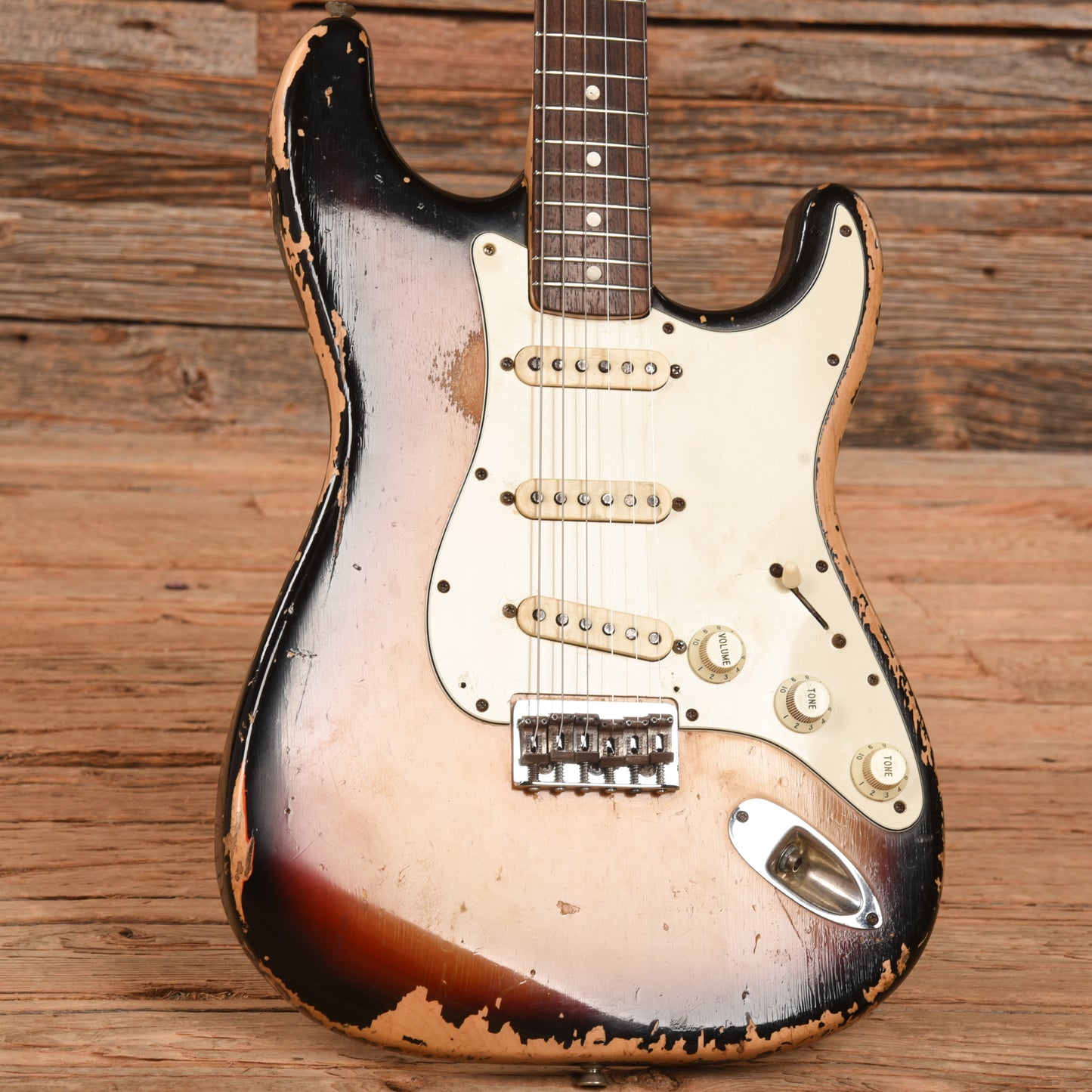 Fender Stratocaster Hardtail Sunburst 1972 Electric Guitars / Solid Body