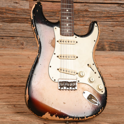 Fender Stratocaster Hardtail Sunburst 1972 Electric Guitars / Solid Body
