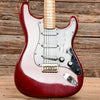 Fender Stratocaster Hardtail Transparent Red 1979 Electric Guitars / Solid Body