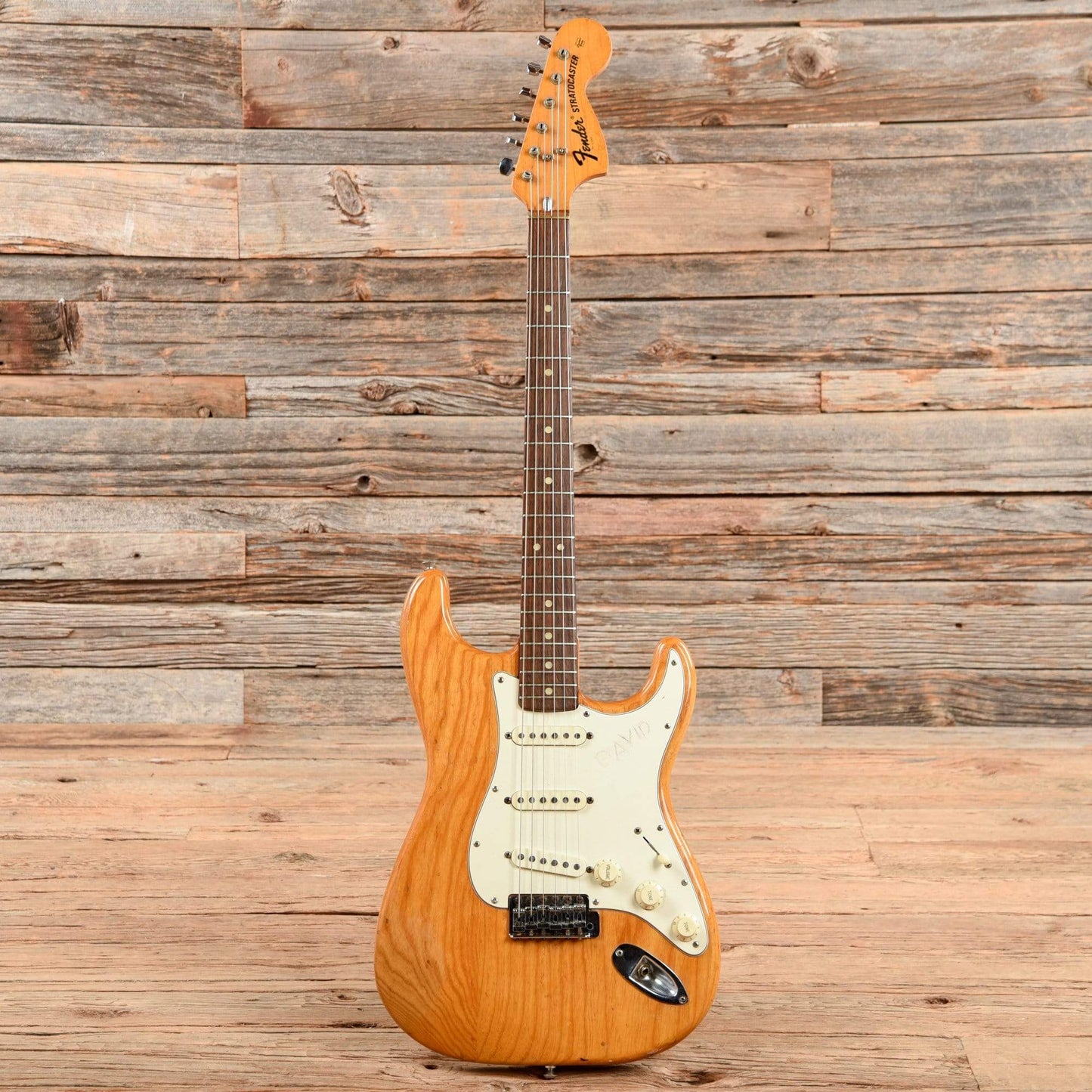 Fender Stratocaster Natural 1974 Electric Guitars / Solid Body