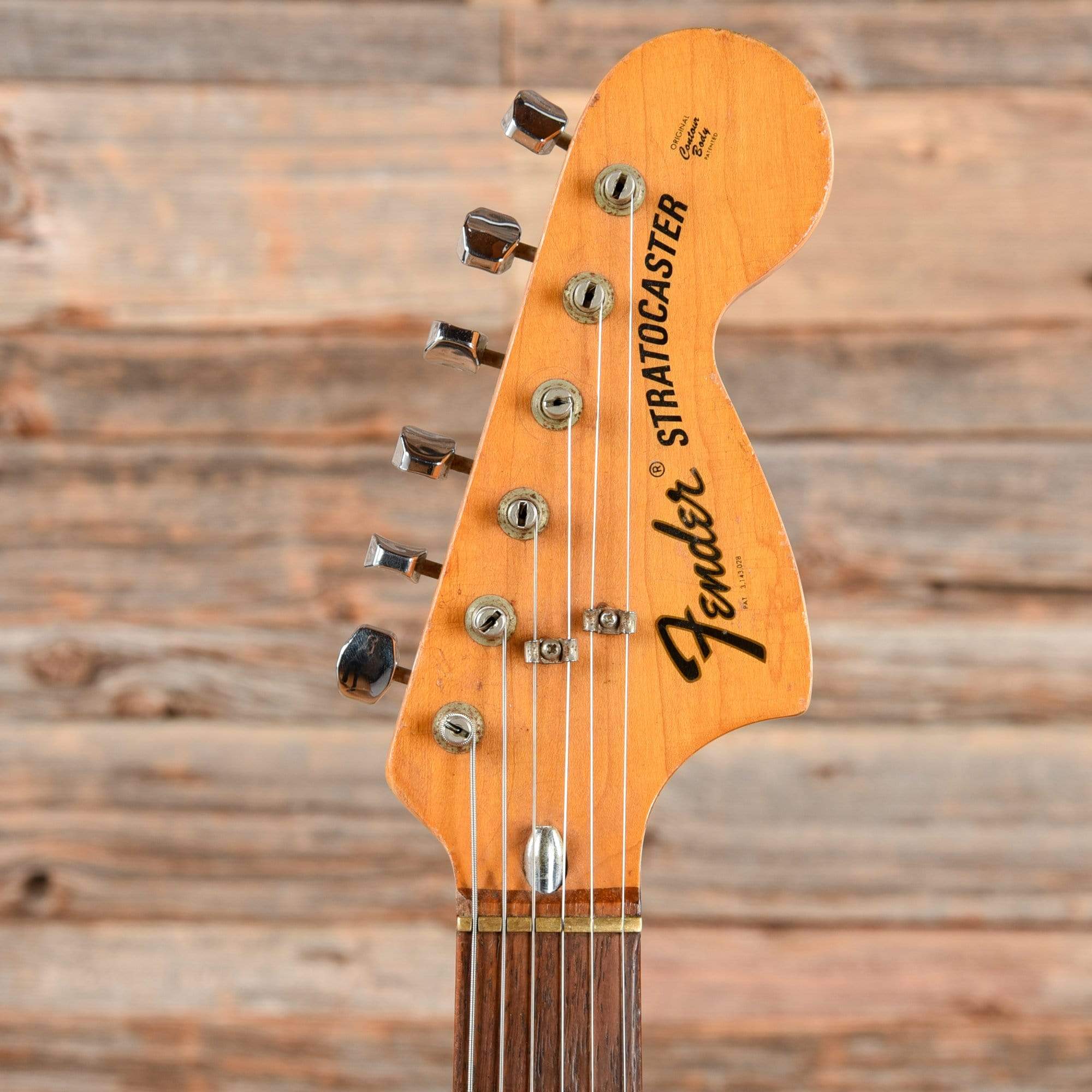 Fender Stratocaster Natural 1974 Electric Guitars / Solid Body