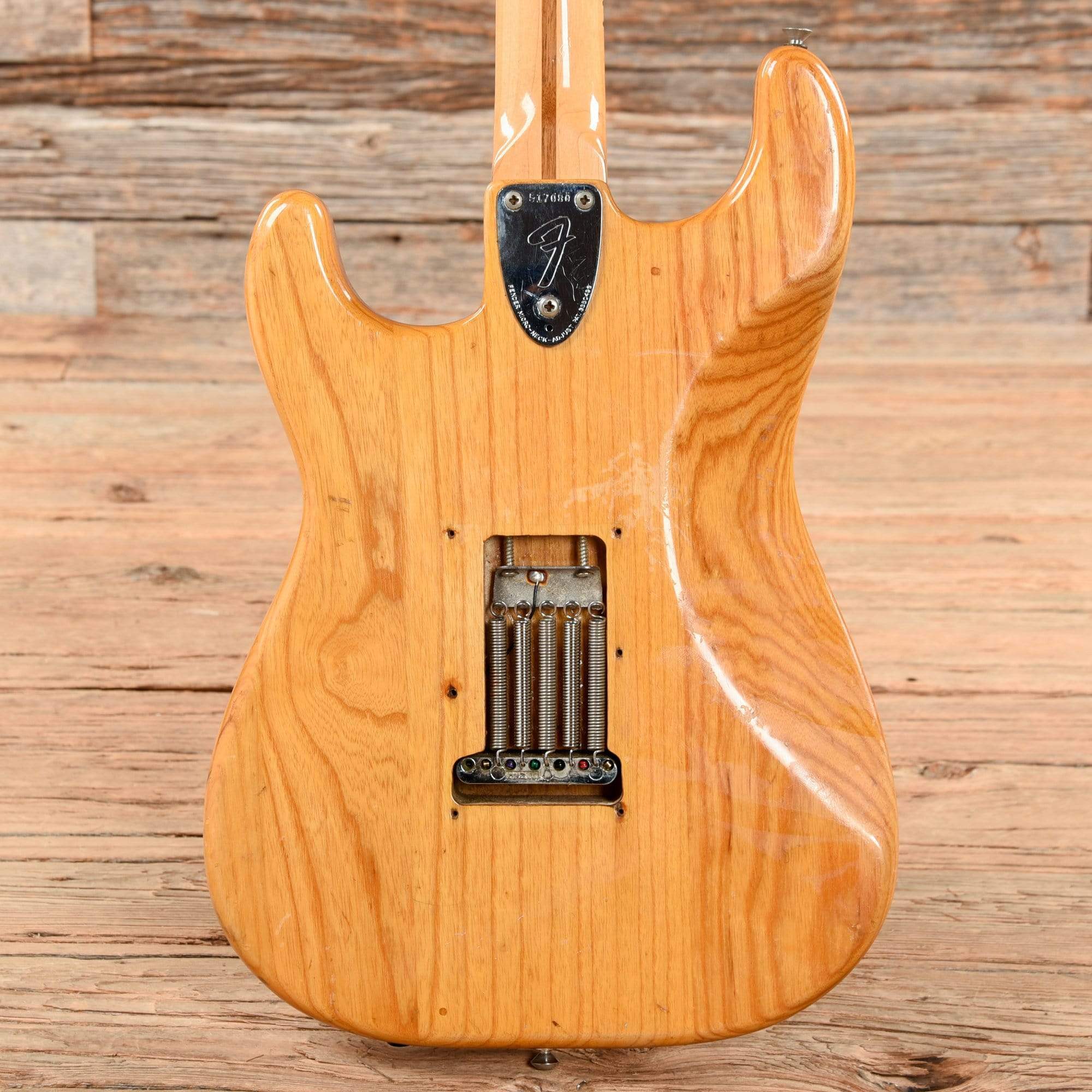 Fender Stratocaster Natural 1974 Electric Guitars / Solid Body